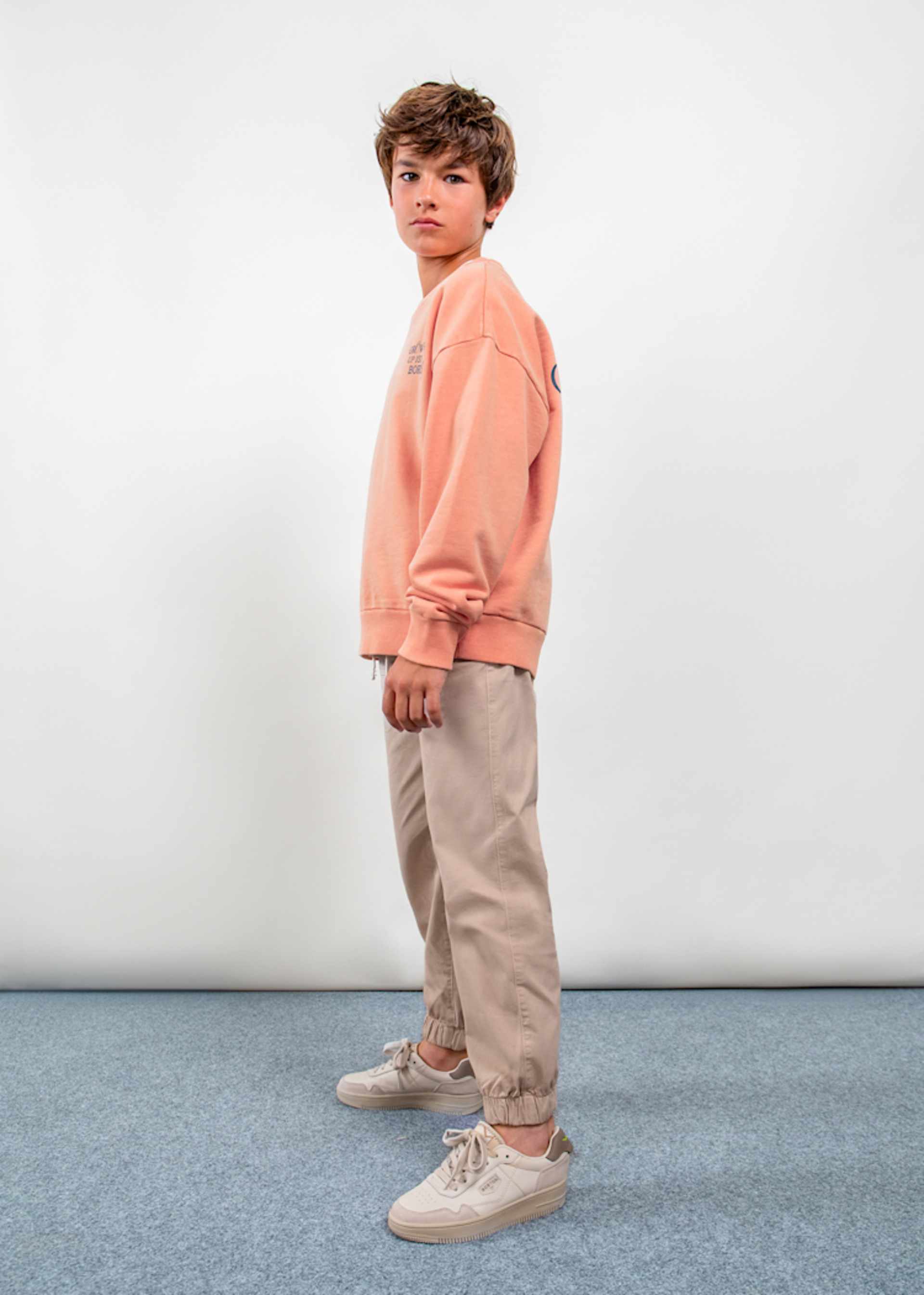 Pantalon jogger en sergé Boston Kids