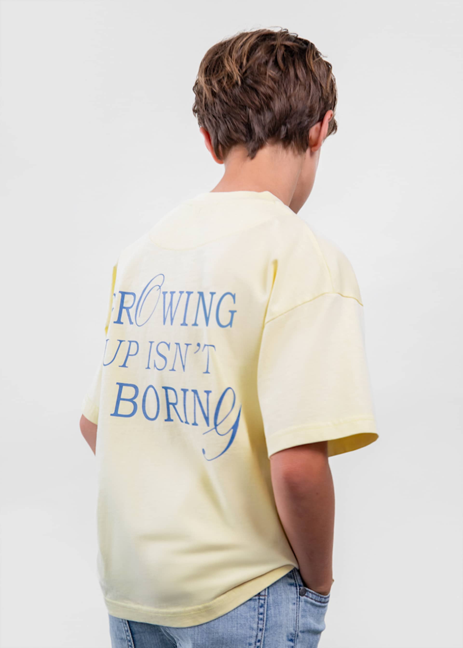 T-shirt growing up Boston Kids