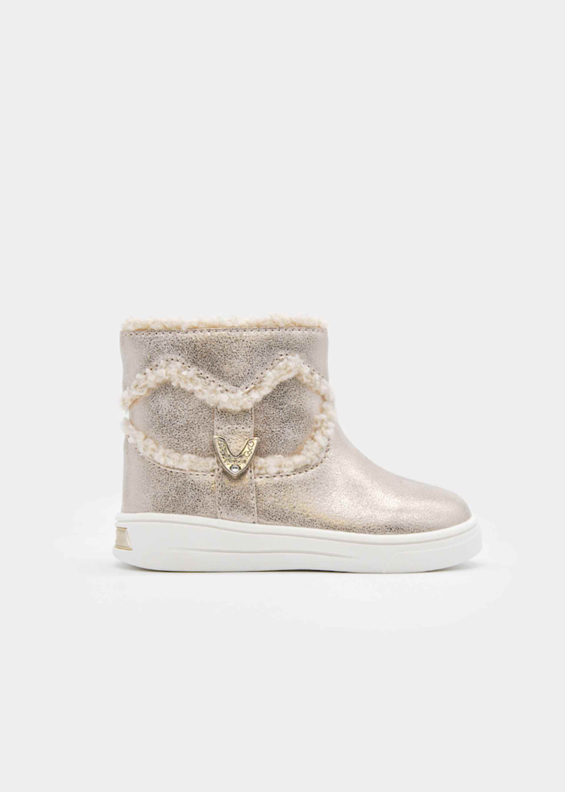 Baby Heart Faux Fur Boots Baby Heart Faux Fur Boots