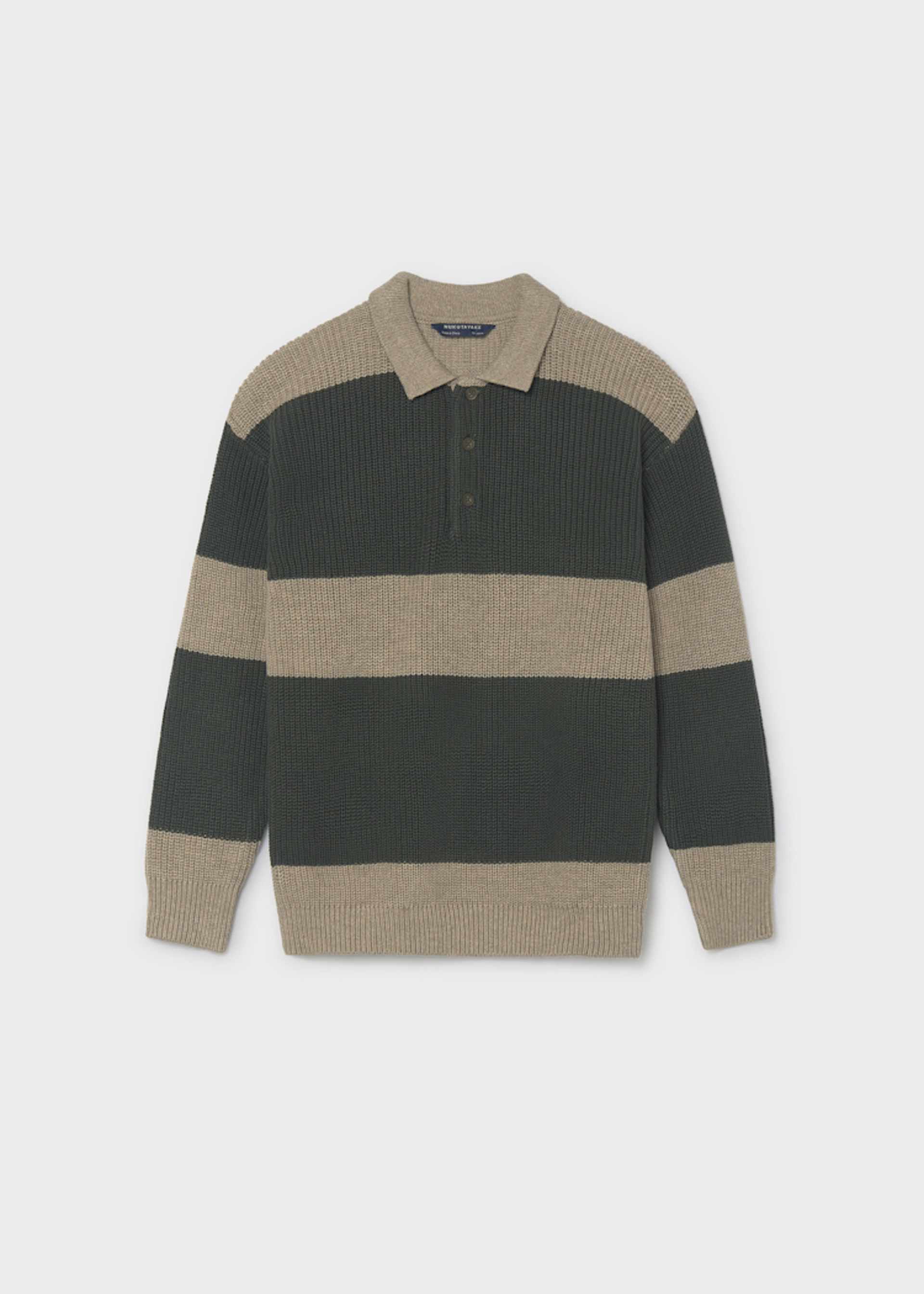 Suéter cuello polo chico