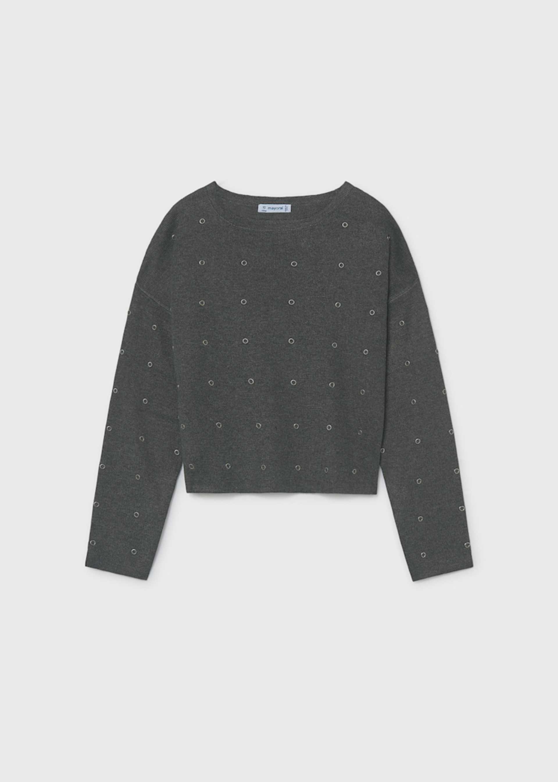 Pullover Nieten Teenager Mädchen