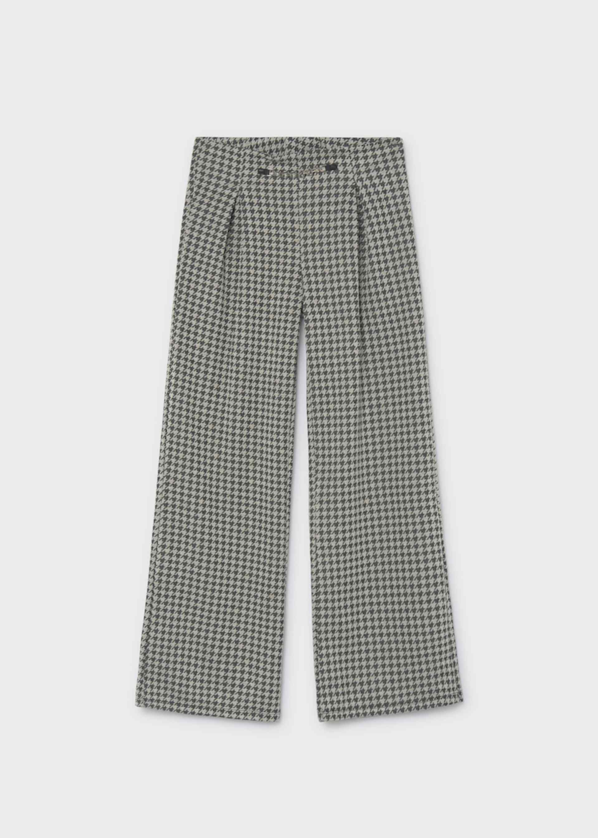 Pantalone lungo jacquard ragazza Pantalone lungo jacquard ragazza