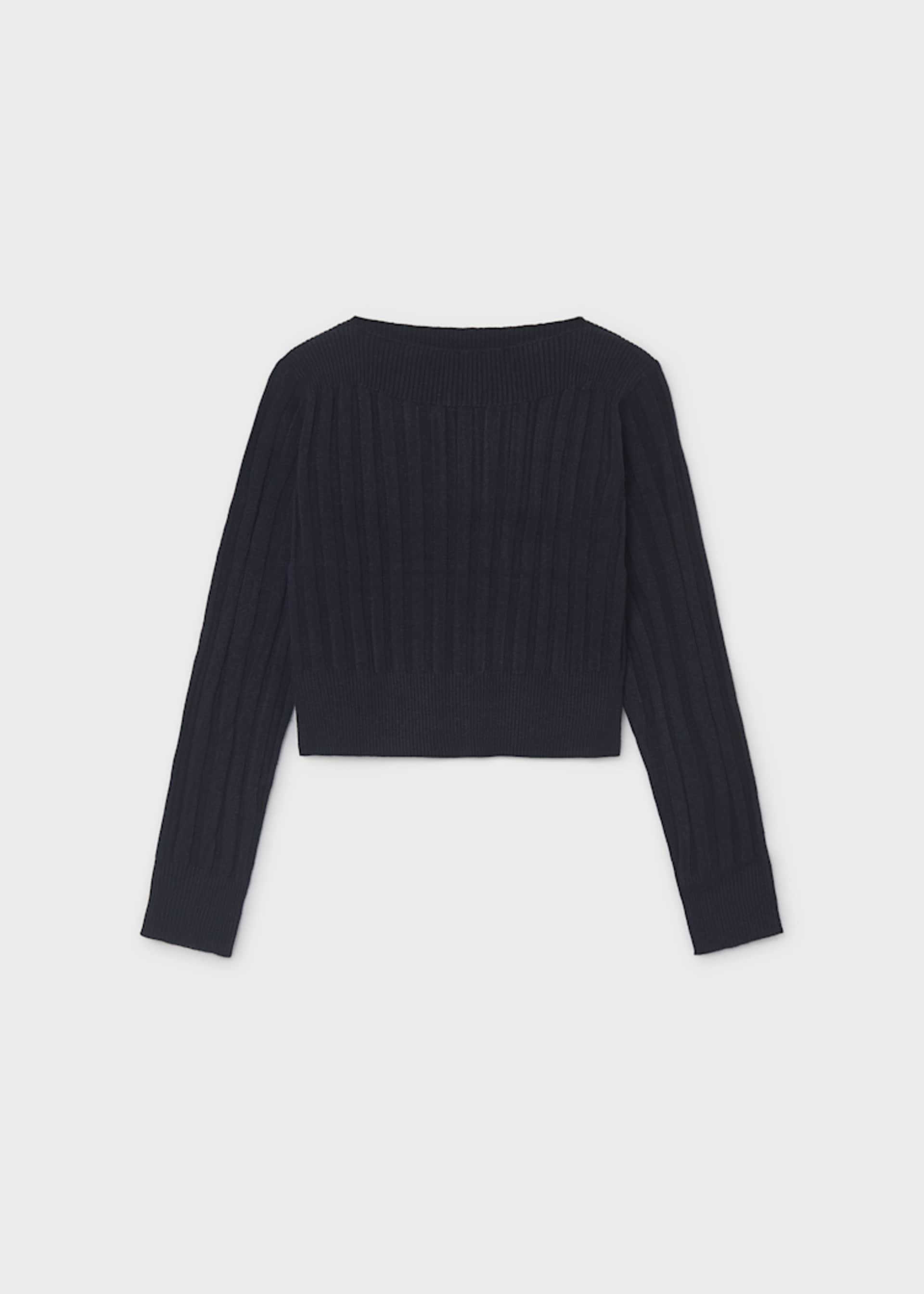 Crop top prążkowany dla dziewczynki Crop top prążkowany dla dziewczynki
