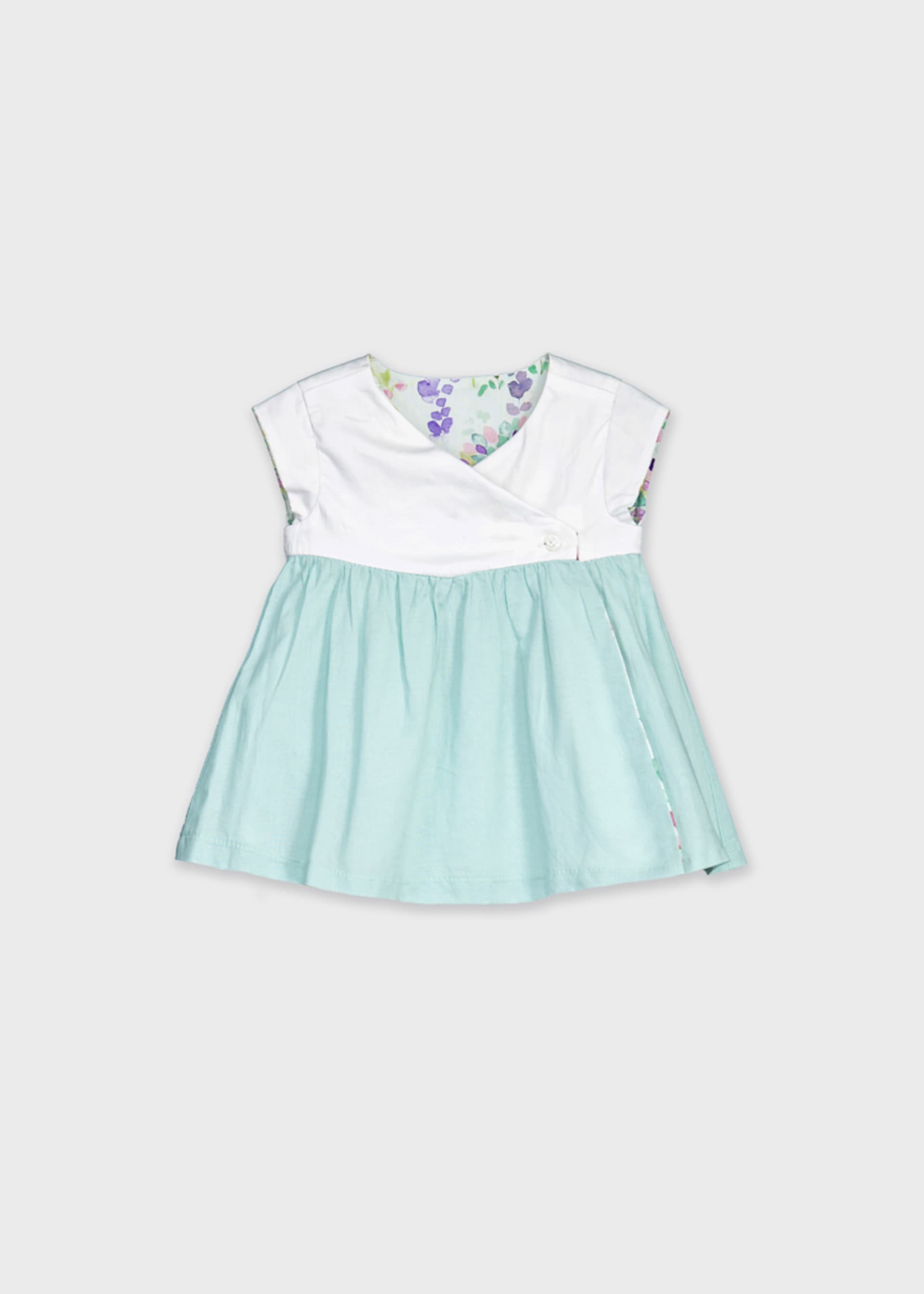 Vestito reversibile neonata