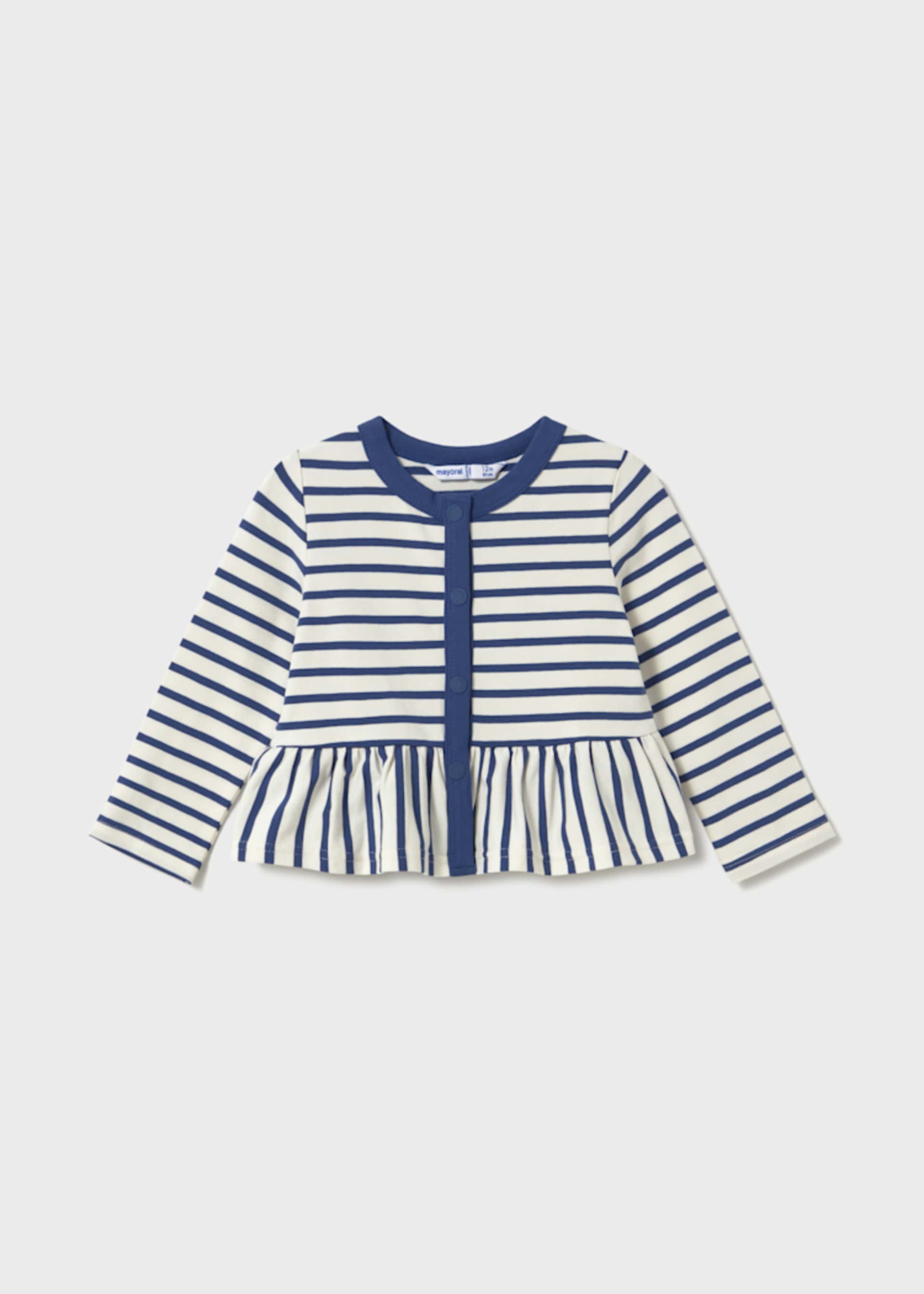 Ensemble 3 pièces avec gilet imprimé bébé