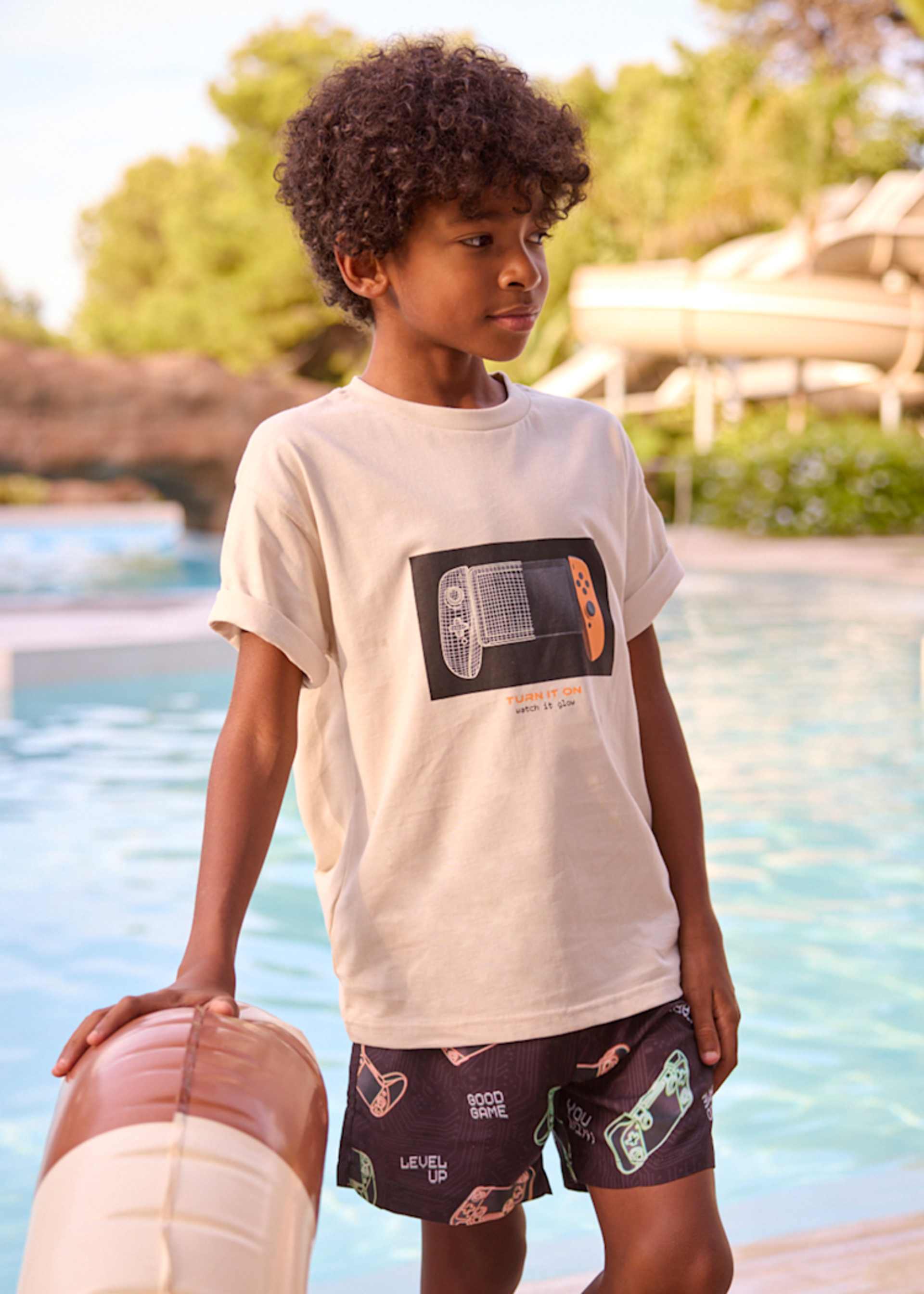 Maillot de bain imprimé garçon