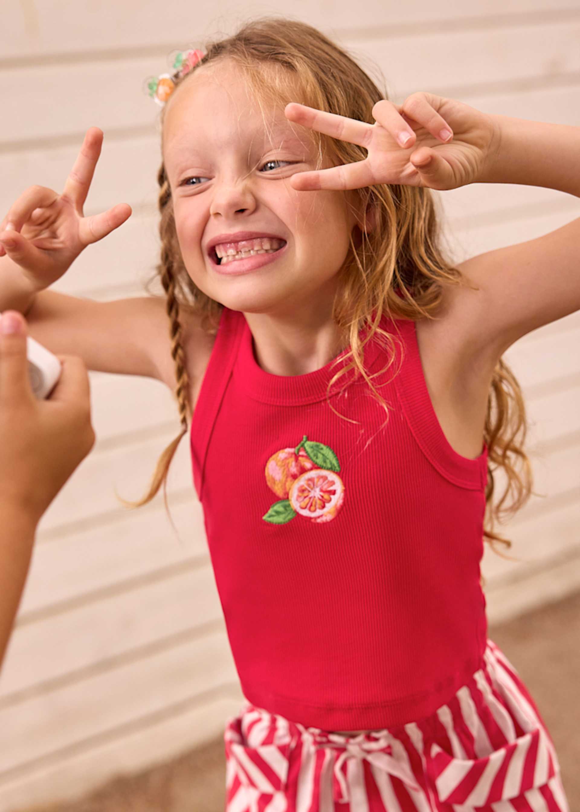 Camiseta de tirantes niña