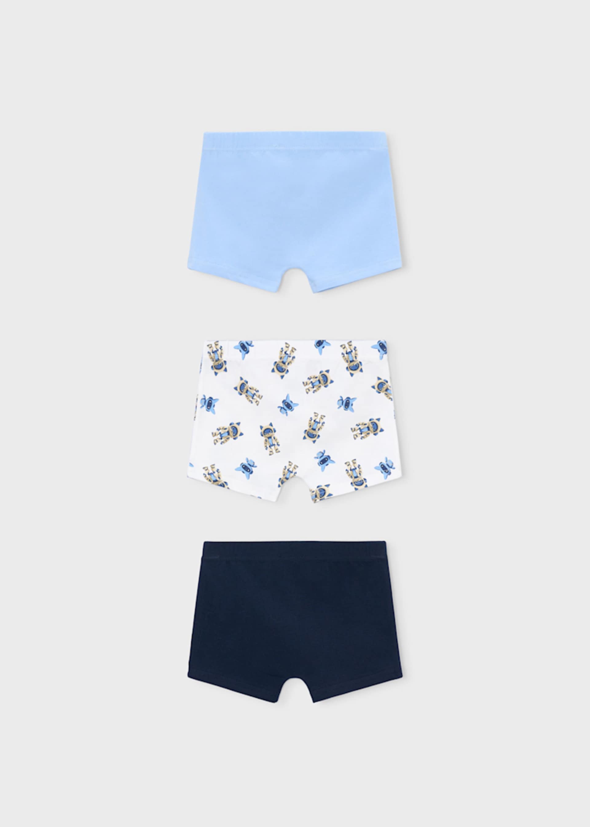 Pack 3 boxers menino