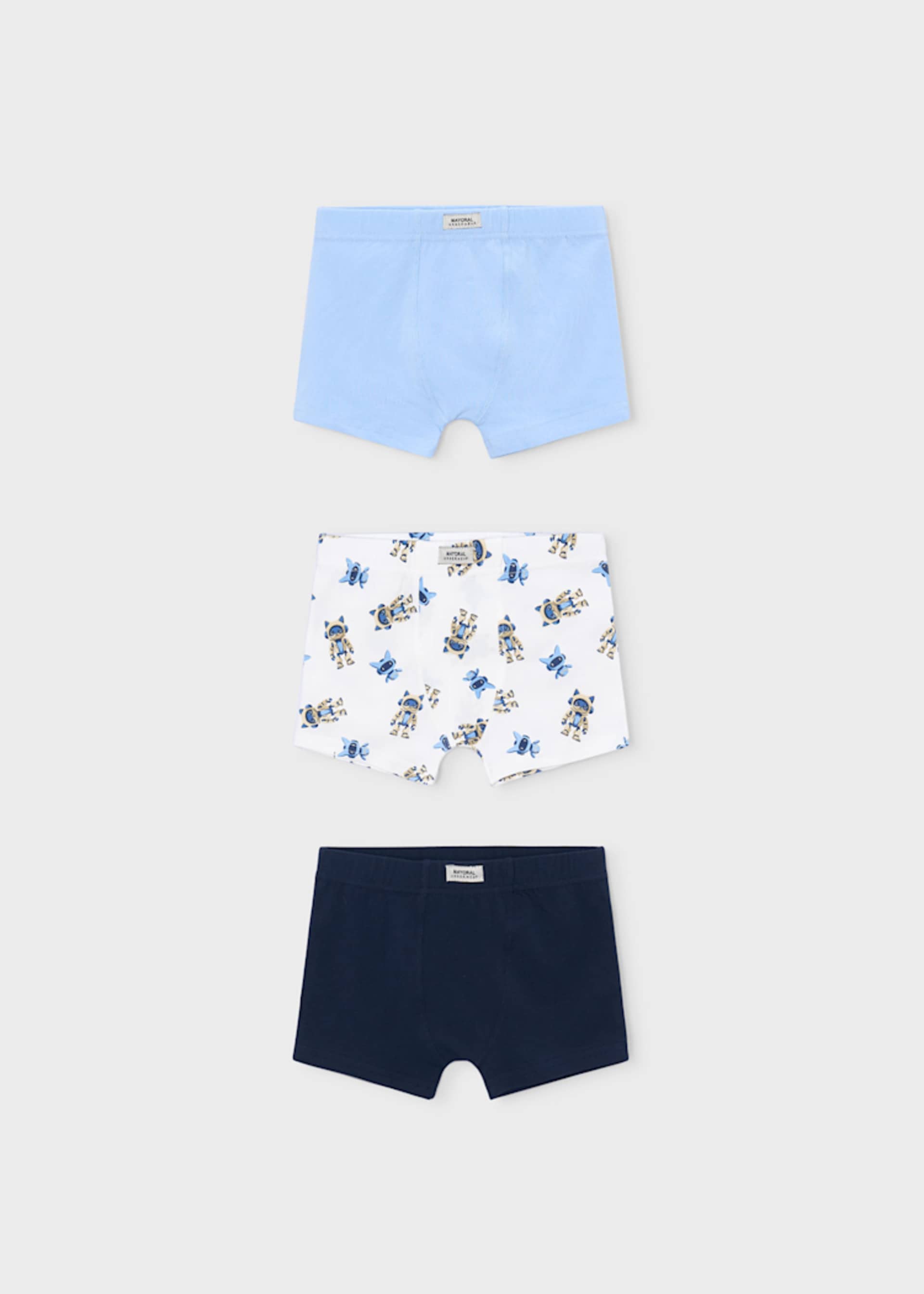 Pack 3 boxers menino