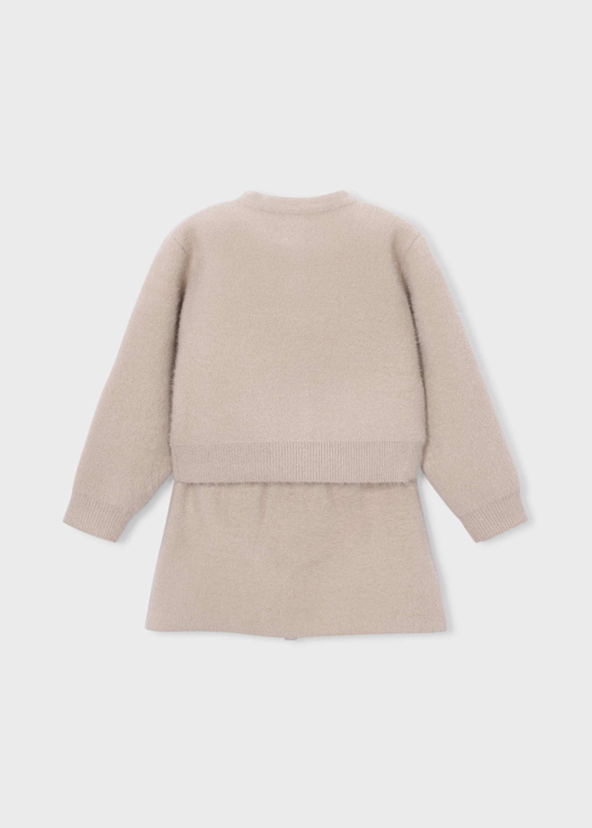 Set Rock und Strickjacke Mädchen