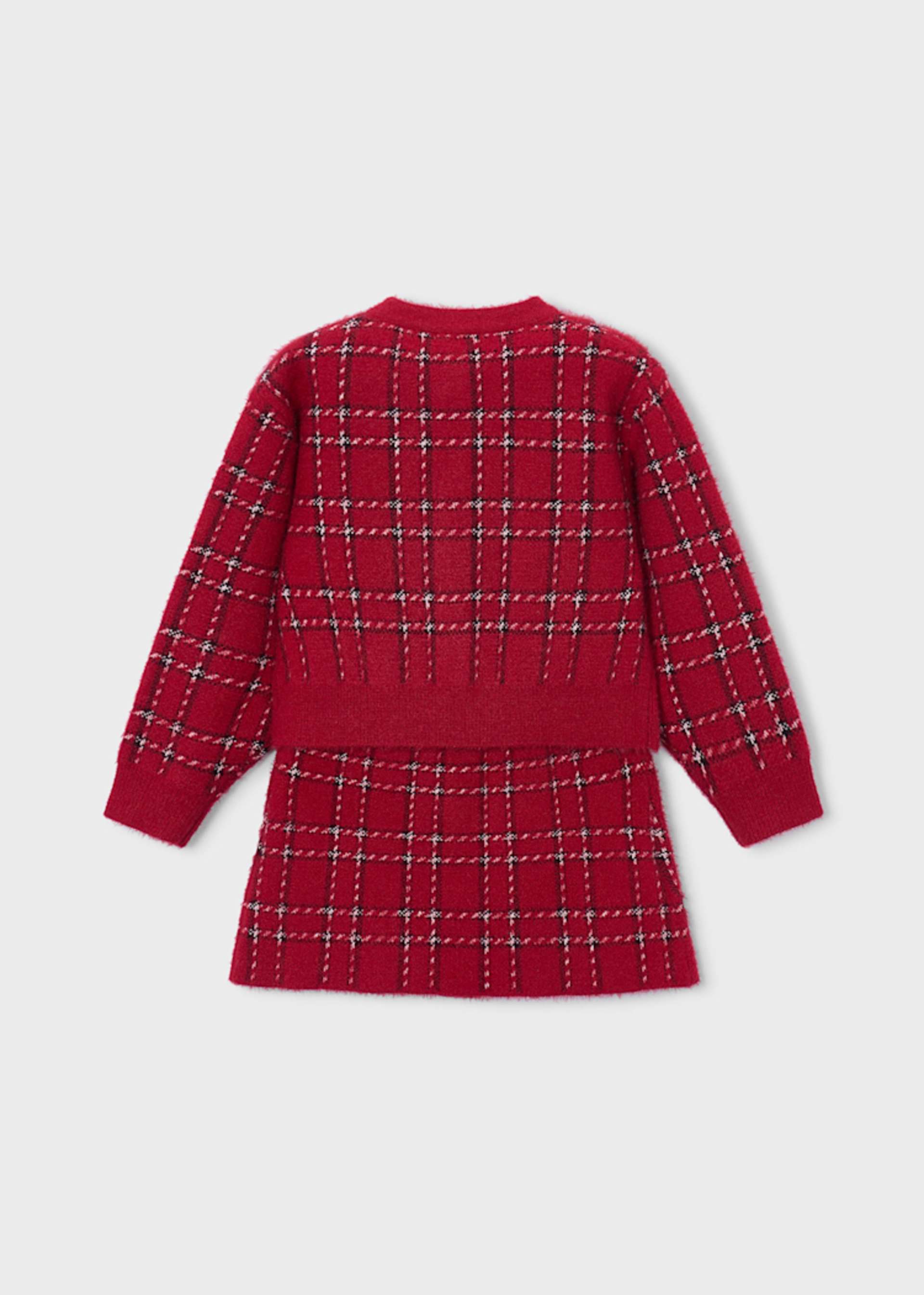 Set fusta din tricot fetita