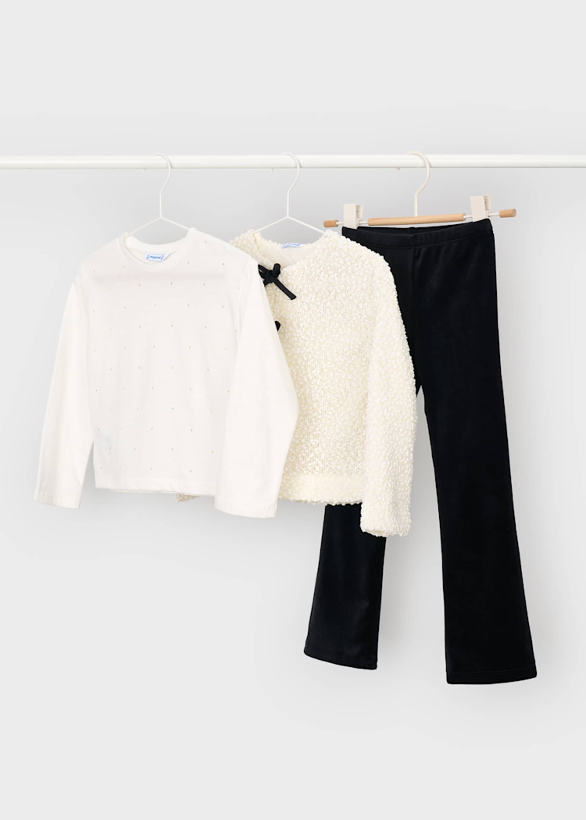 Completo 3 pezzi cardigan bambina Completo 3 pezzi cardigan bambina