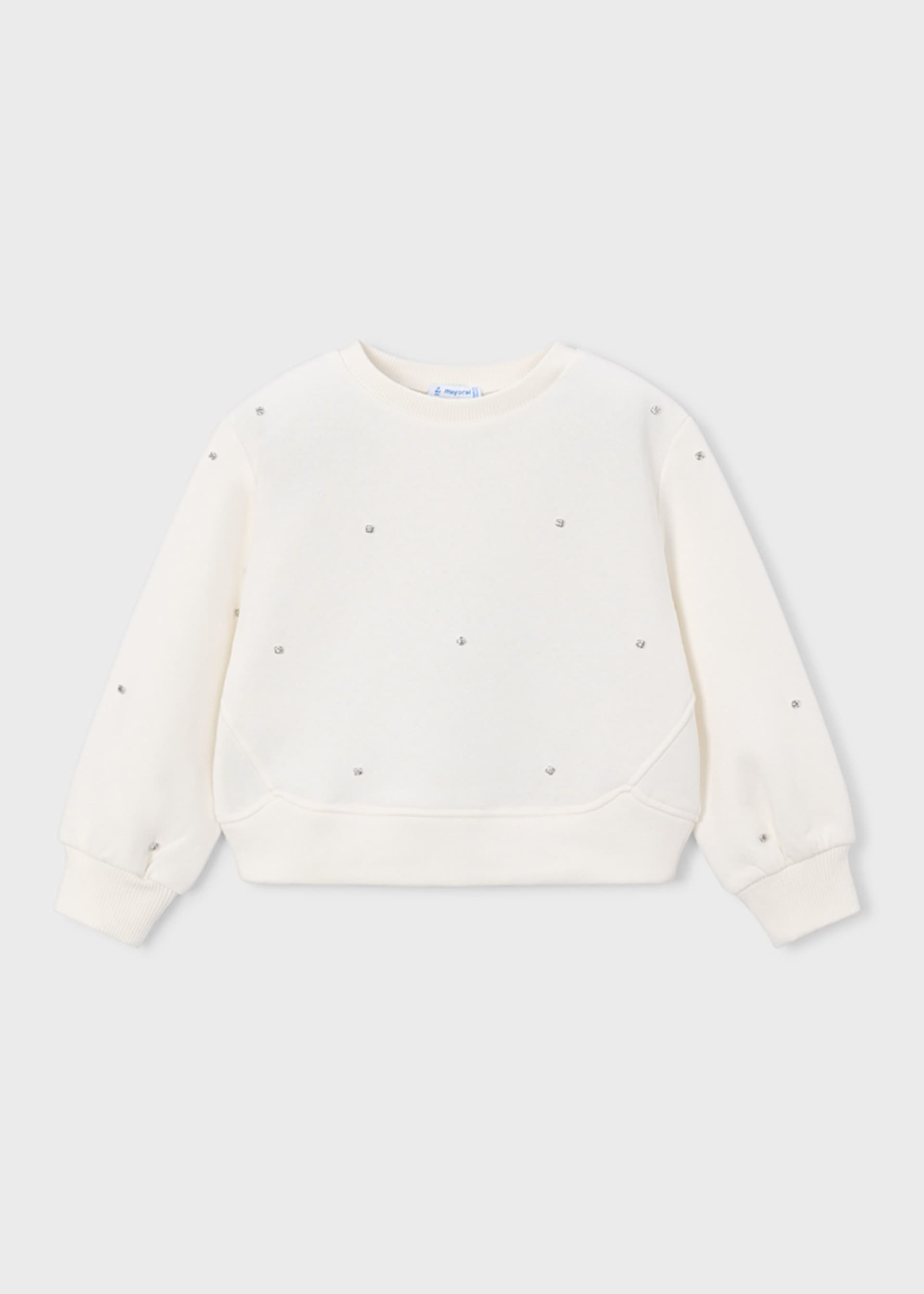 Sudadera apliques niña