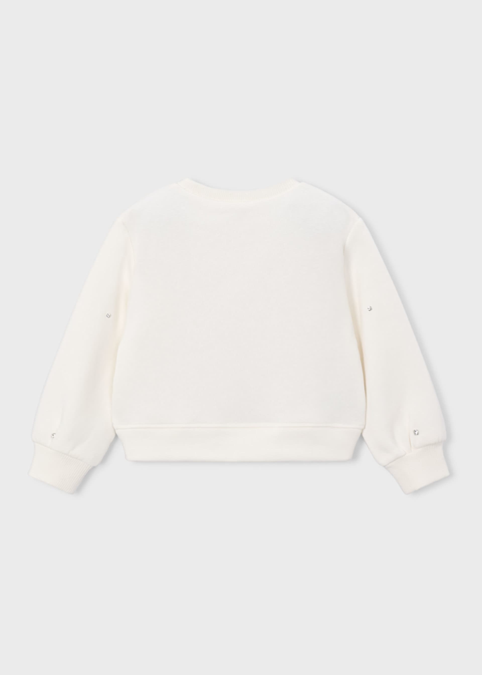 Sudadera apliques niña