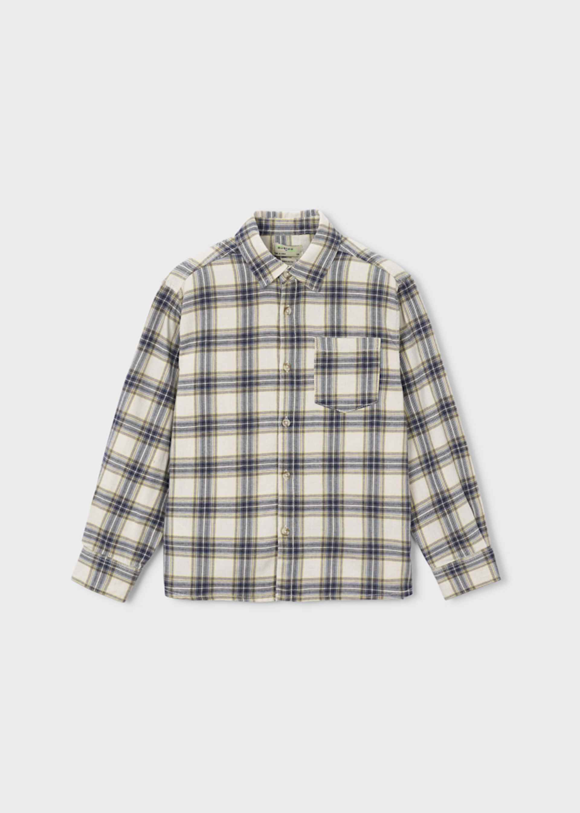 Camisa quadrados Boston Kids