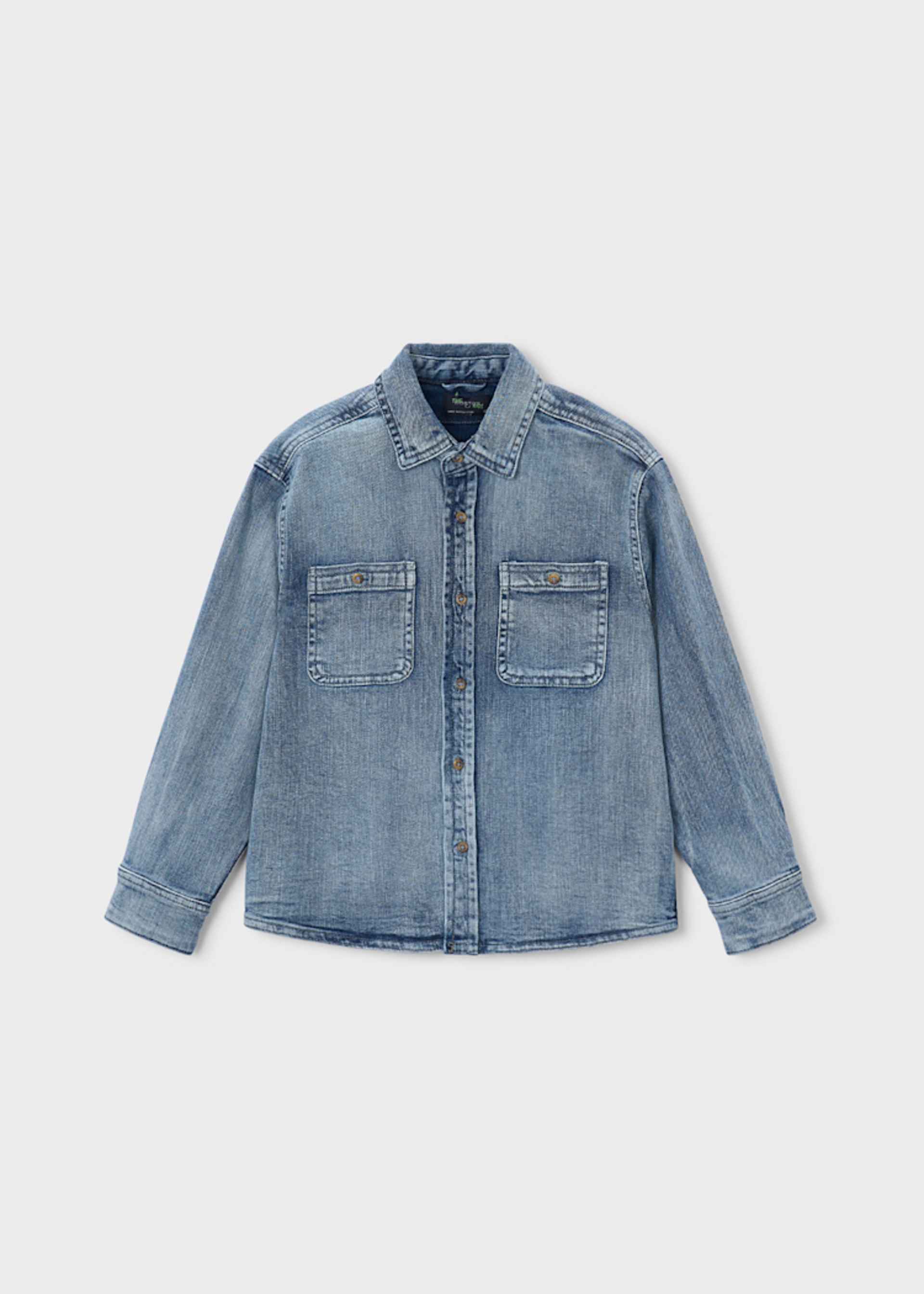 Sobrecamisa de mezclilla Boston Kids