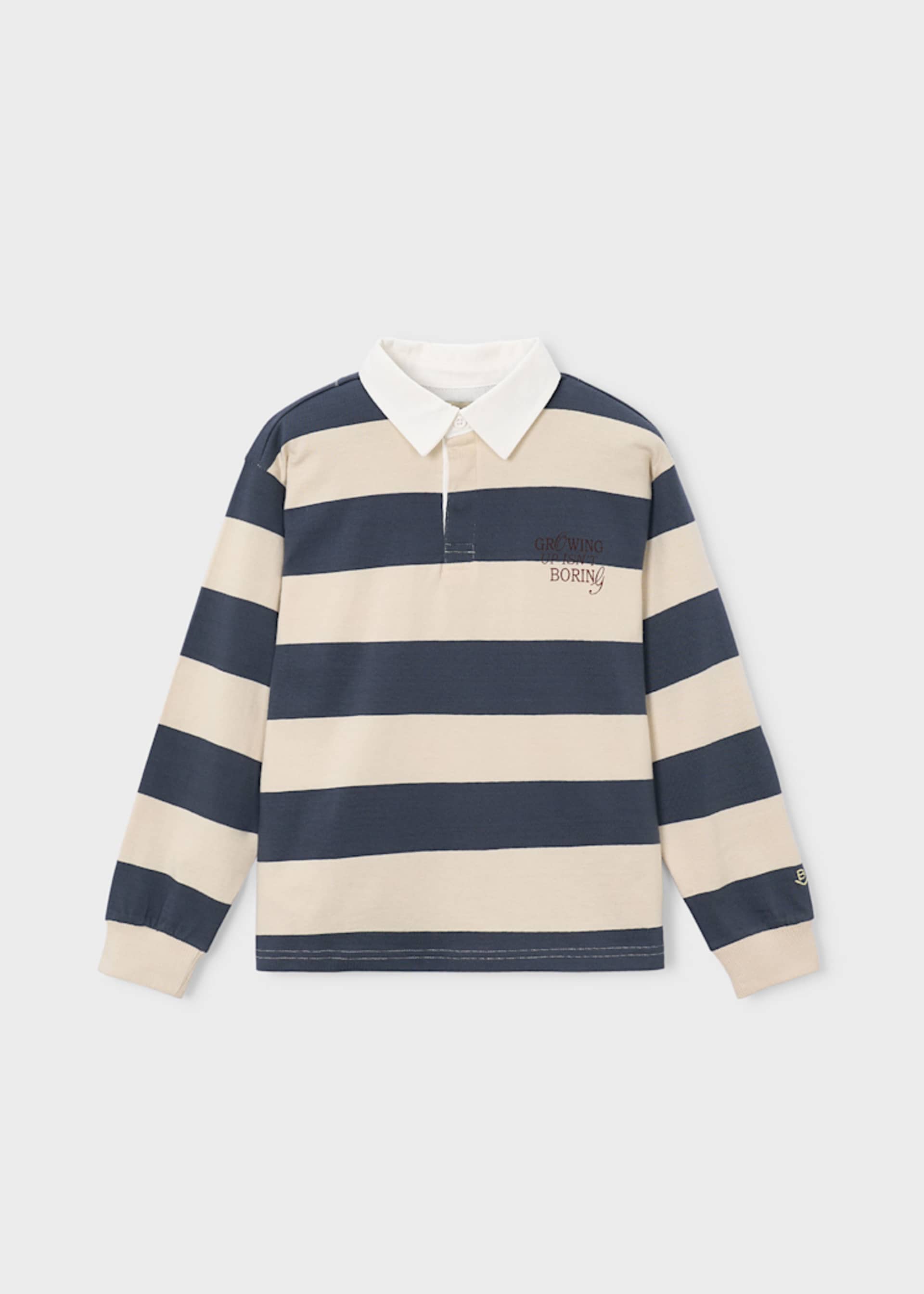 Polo rayas Boston Kids