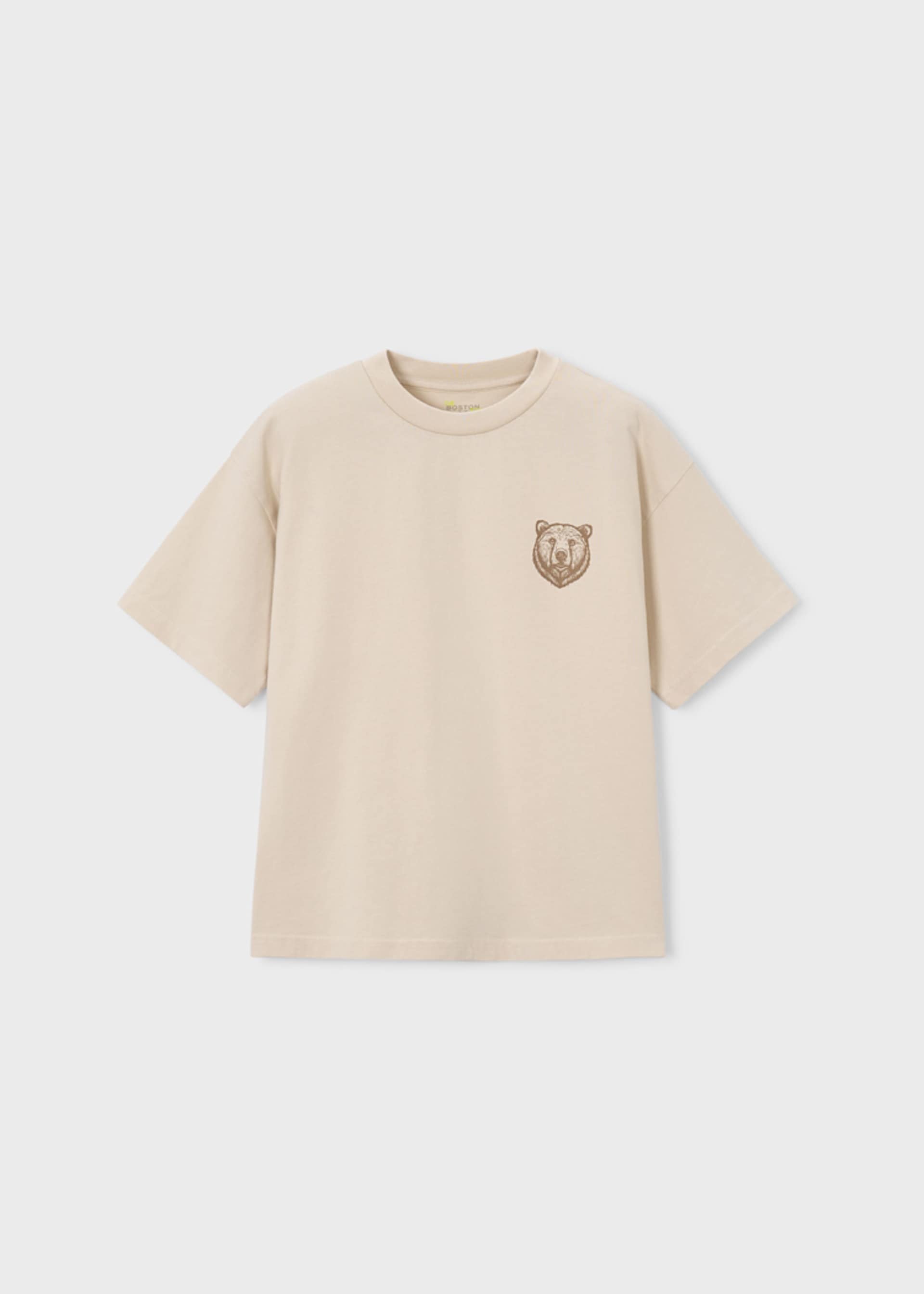 Playera manga corta serigrafía Boston Kids