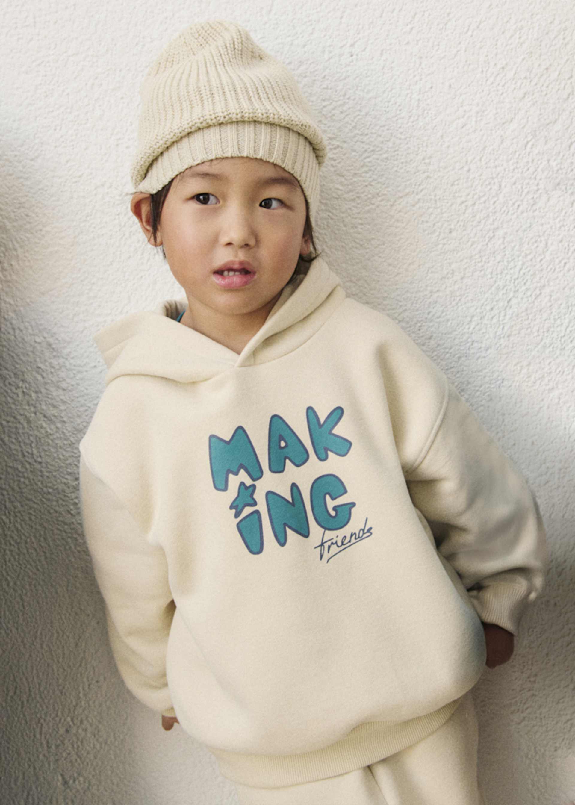 Boy Making Hoodie