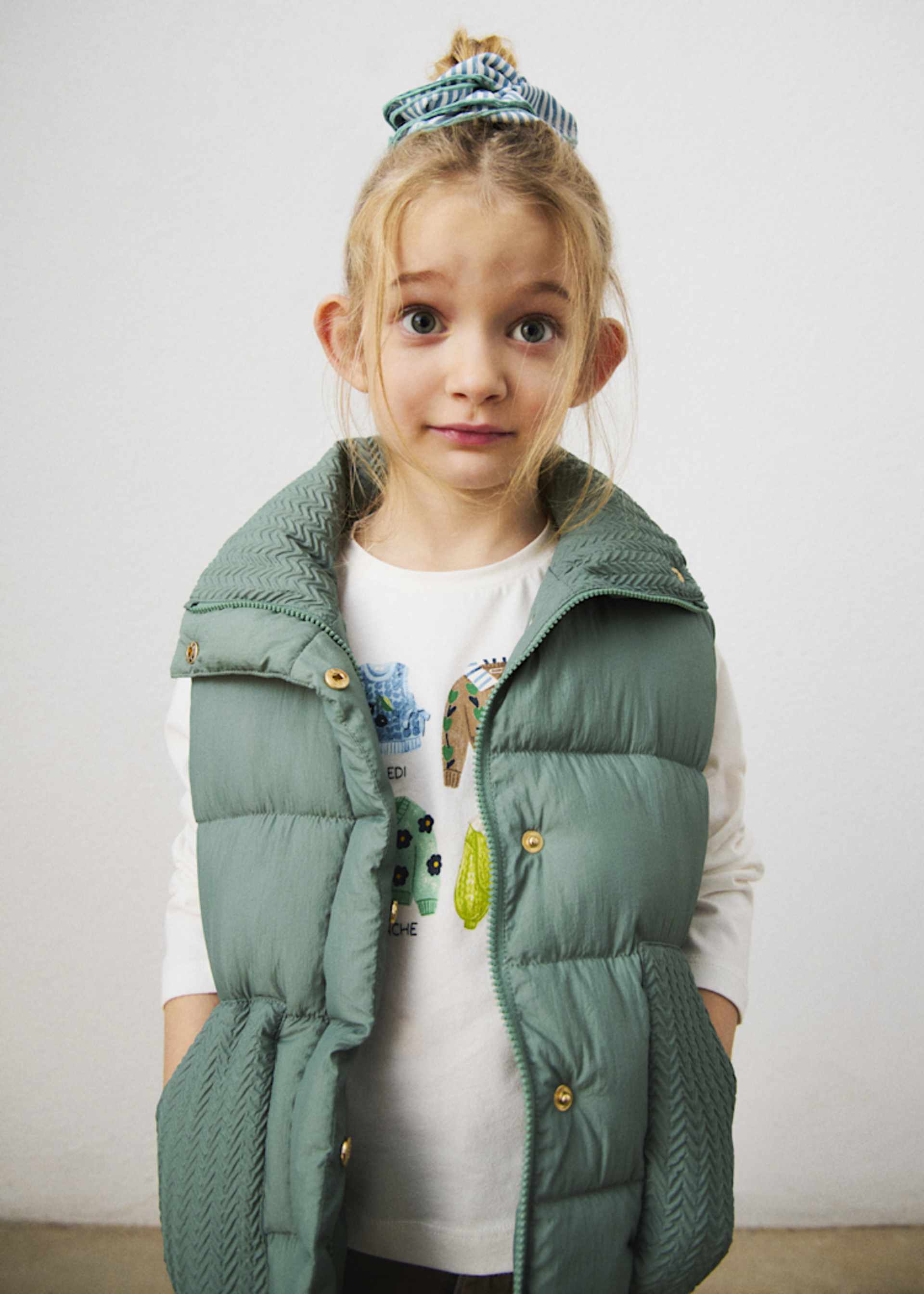 Gilet matelassé fille