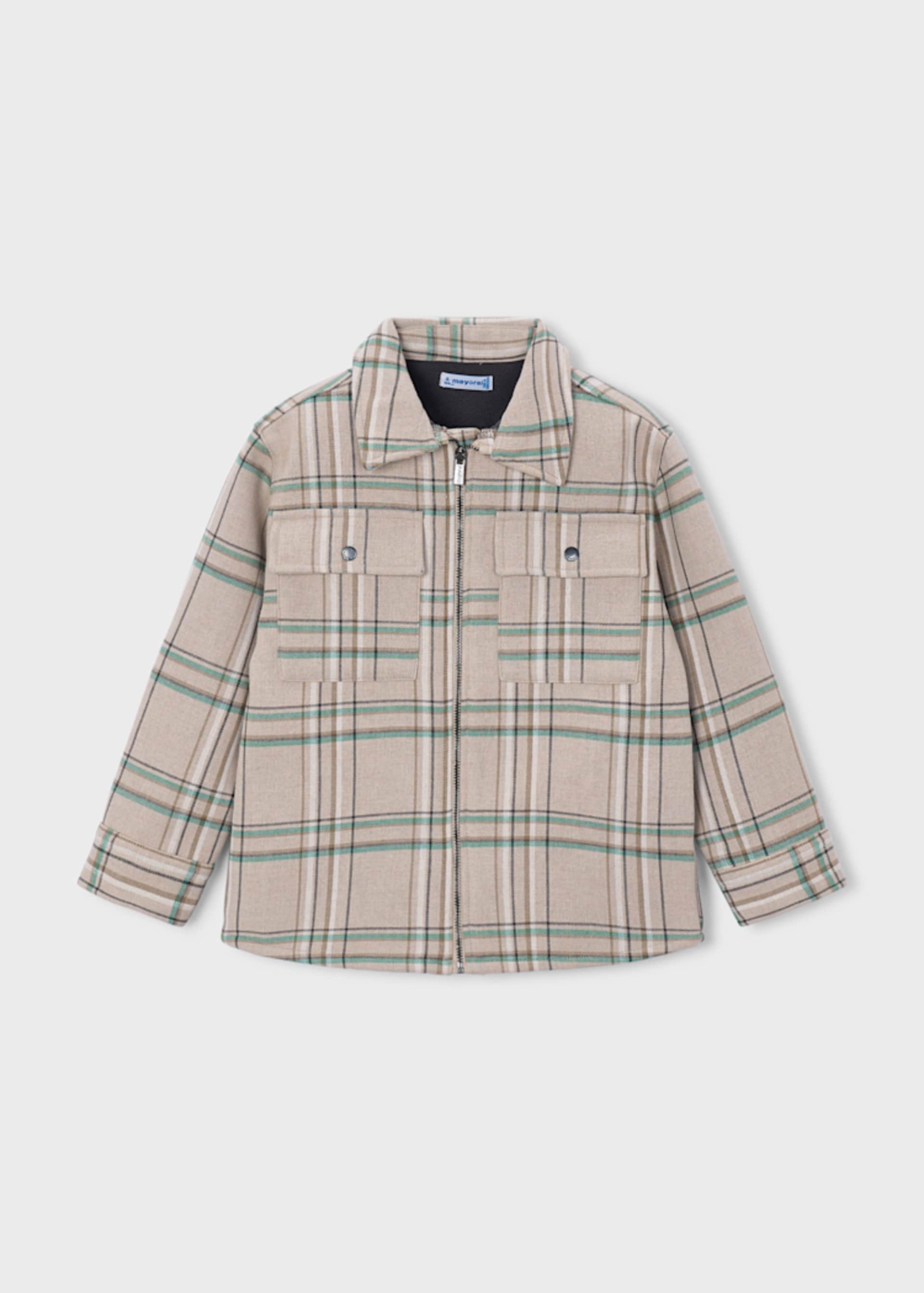 Chaqueta cuadros niño