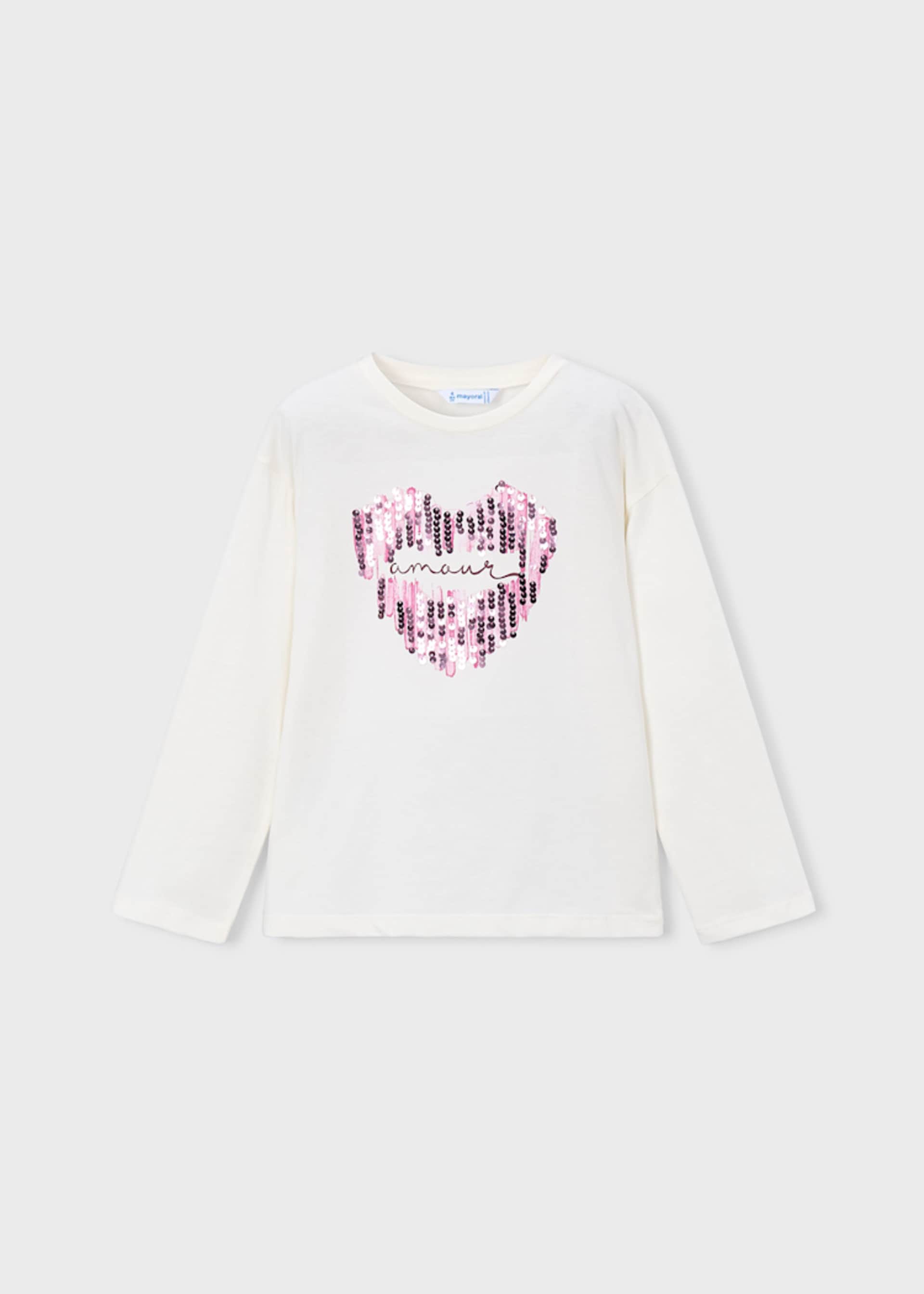Tricou cu serigrafie fetita