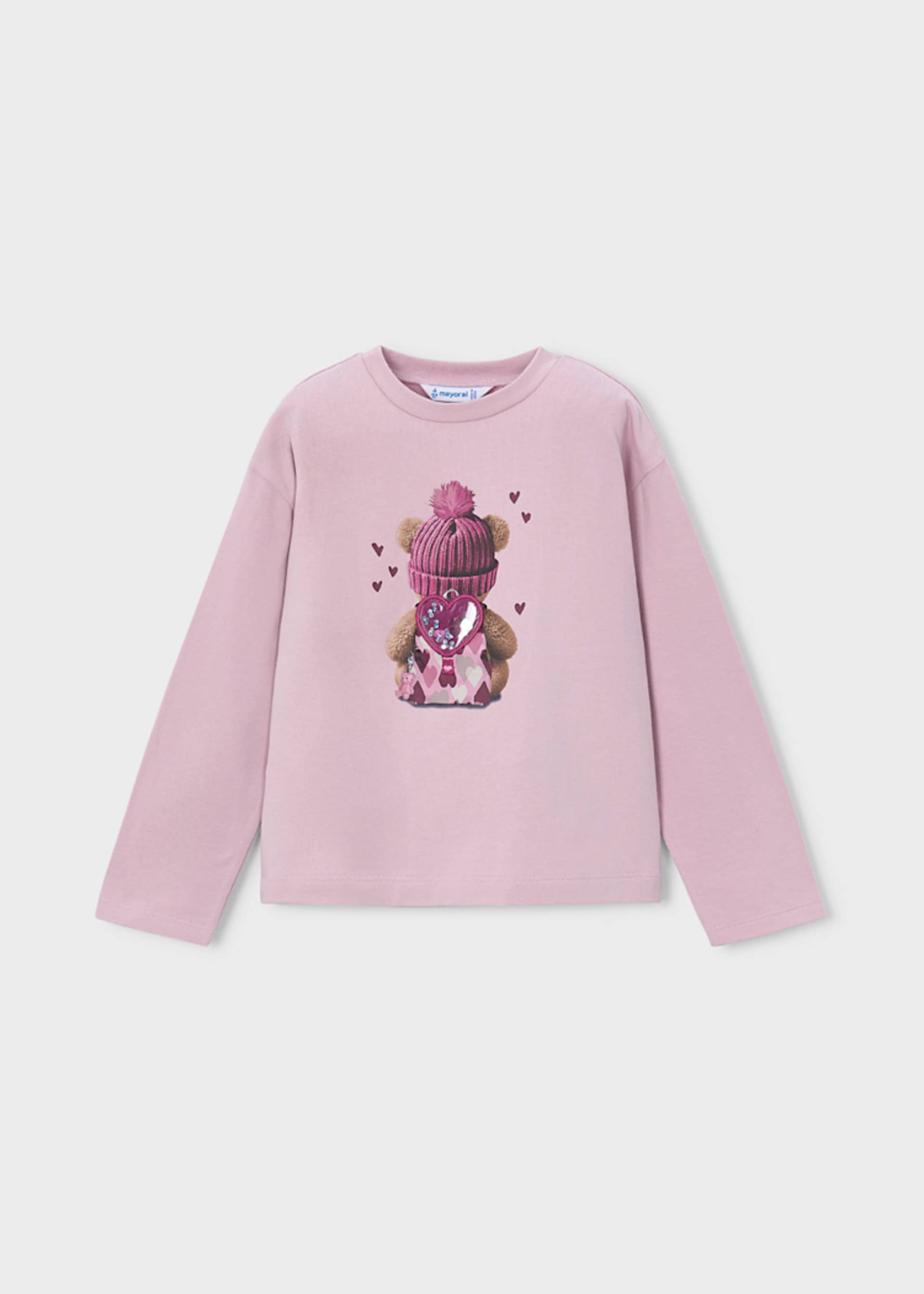 Maglietta orso bambina