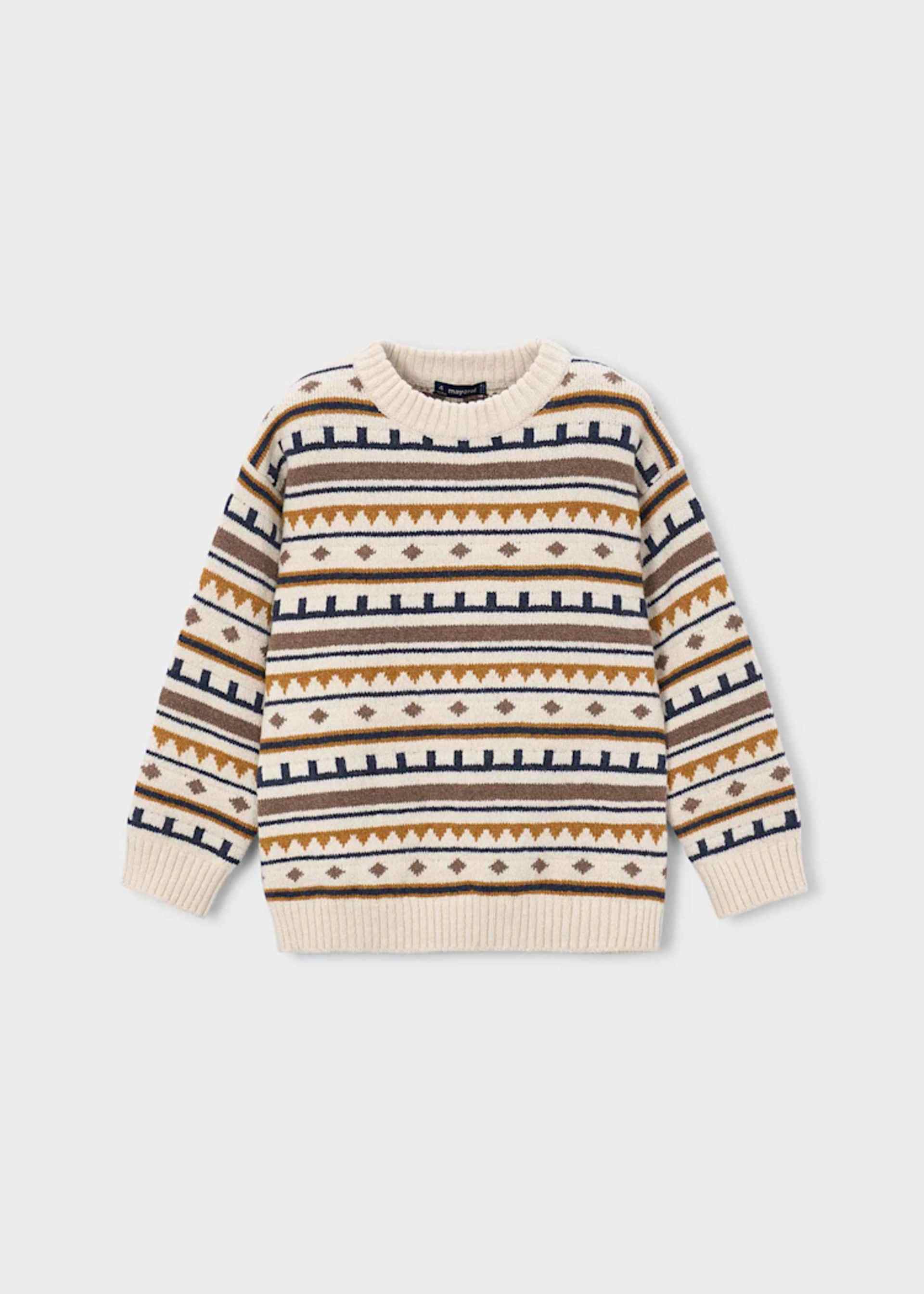 Pull en jacquard garçon