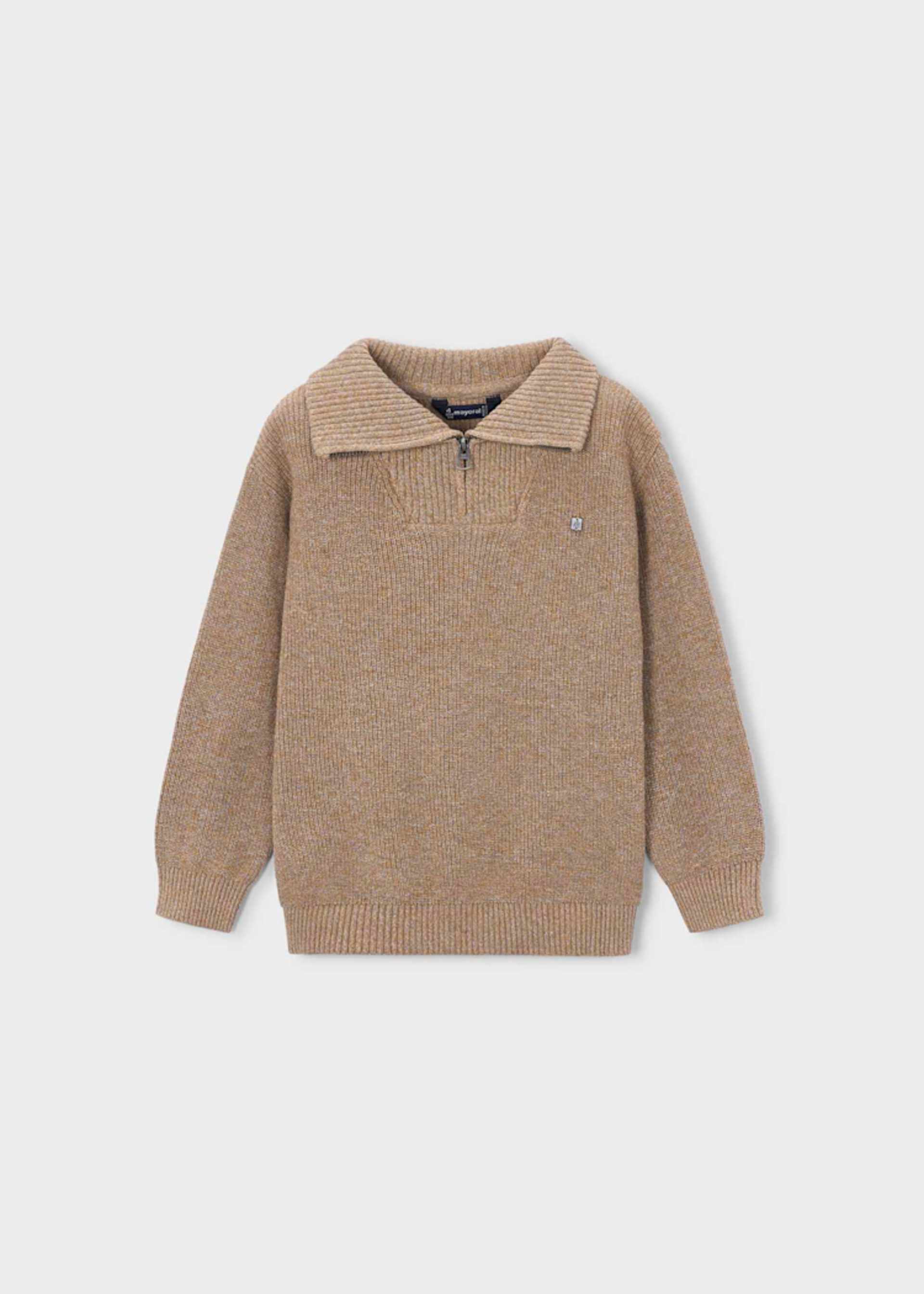 Jersey cuello cremallera niño