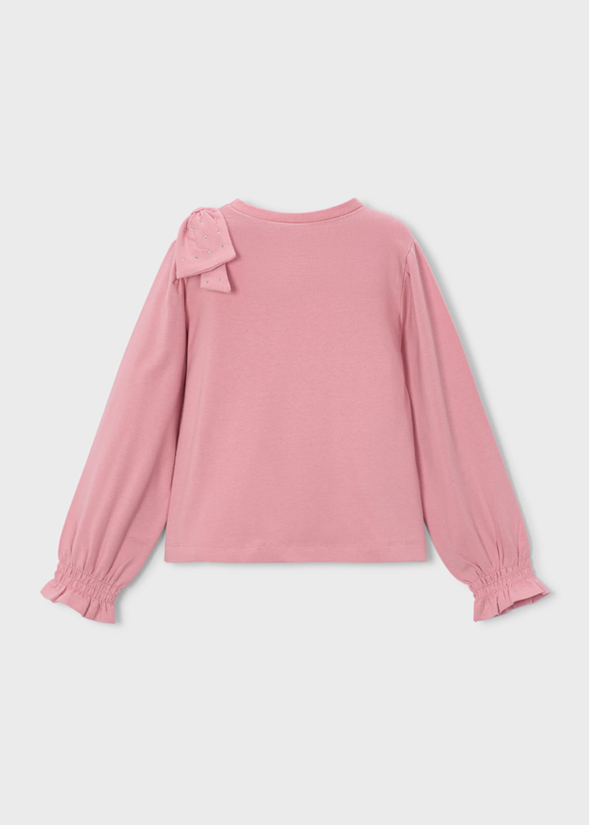 Playera moño niña