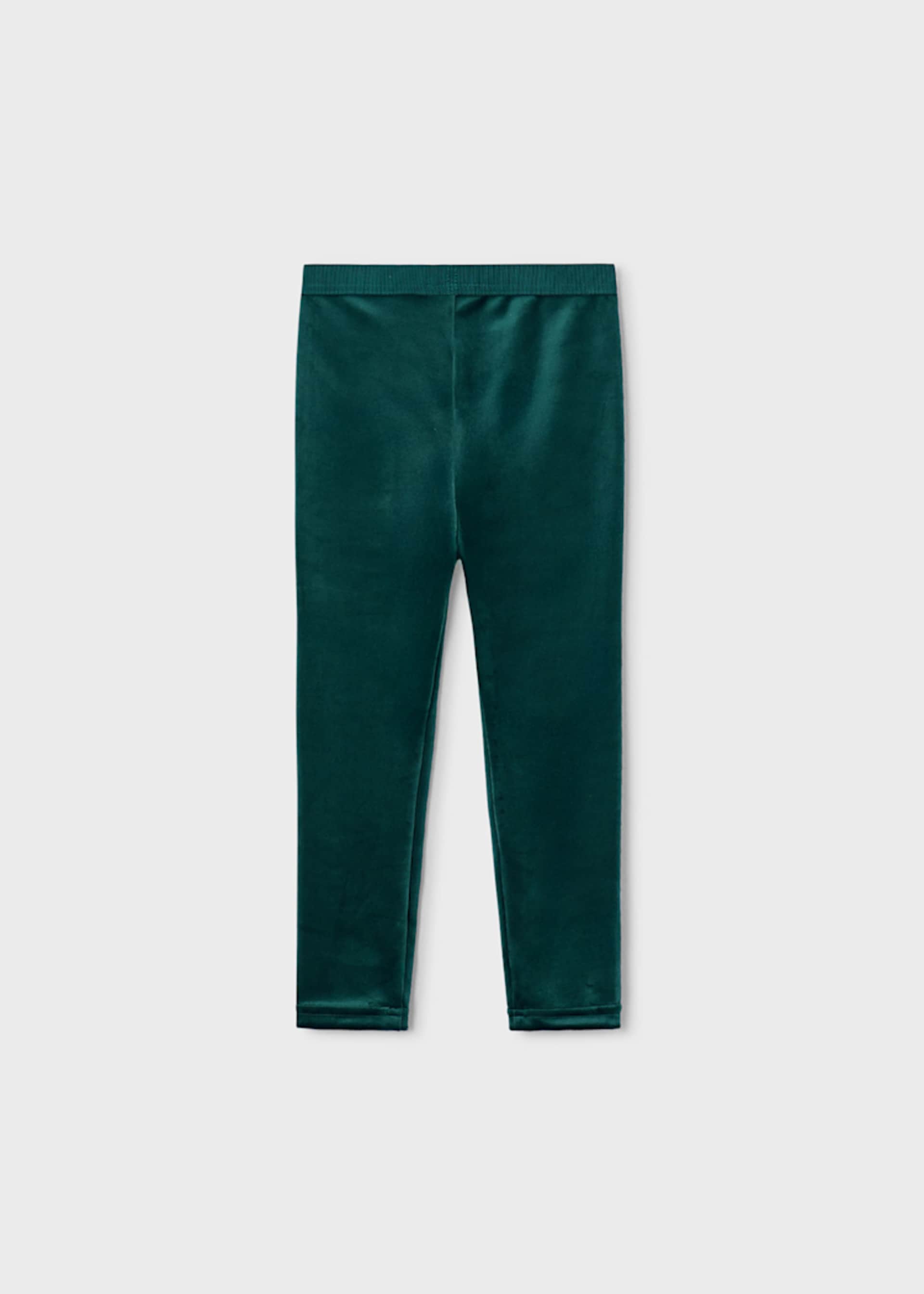 Leggings terciopelo básico niña