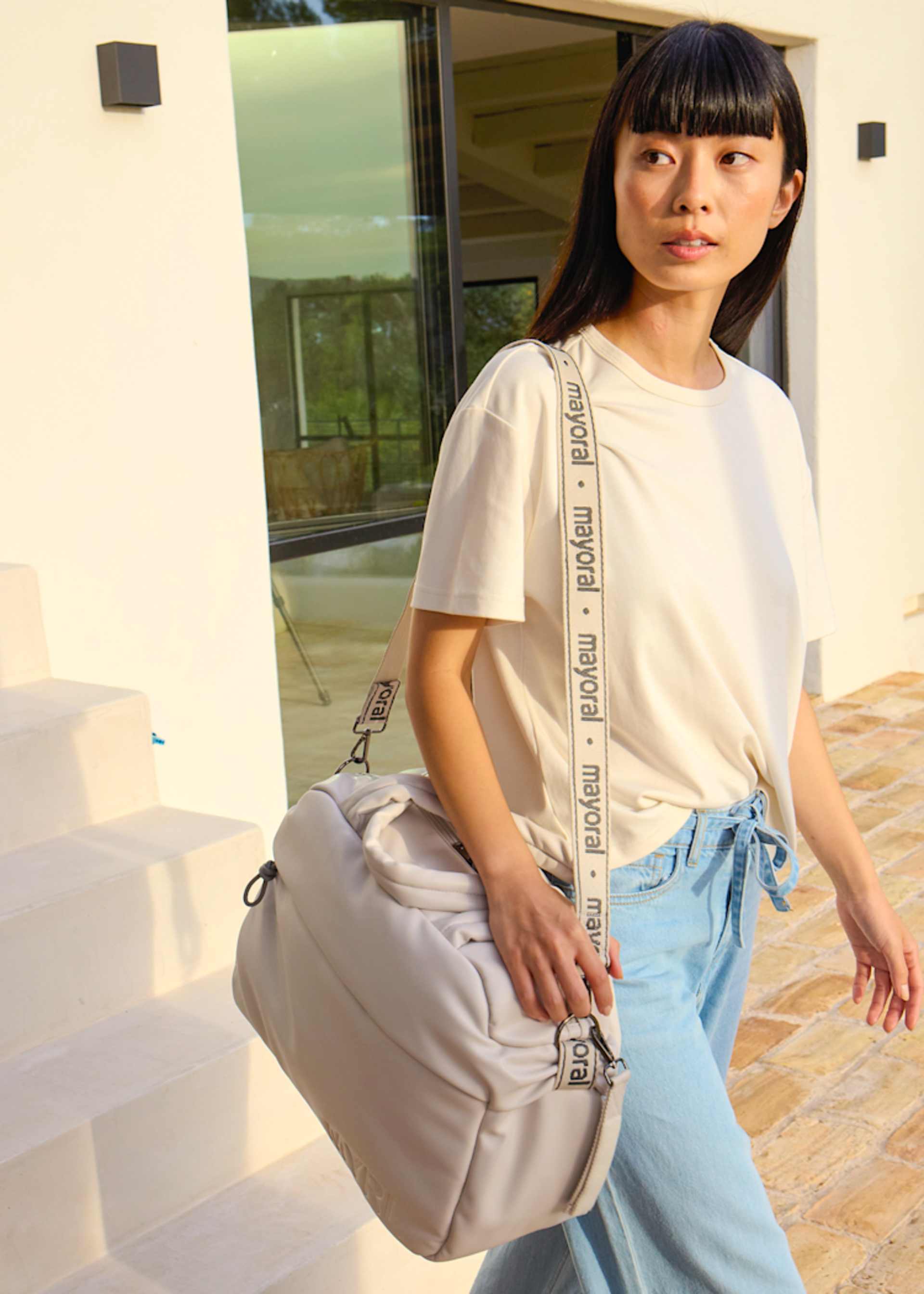 Baby logo maternity bag