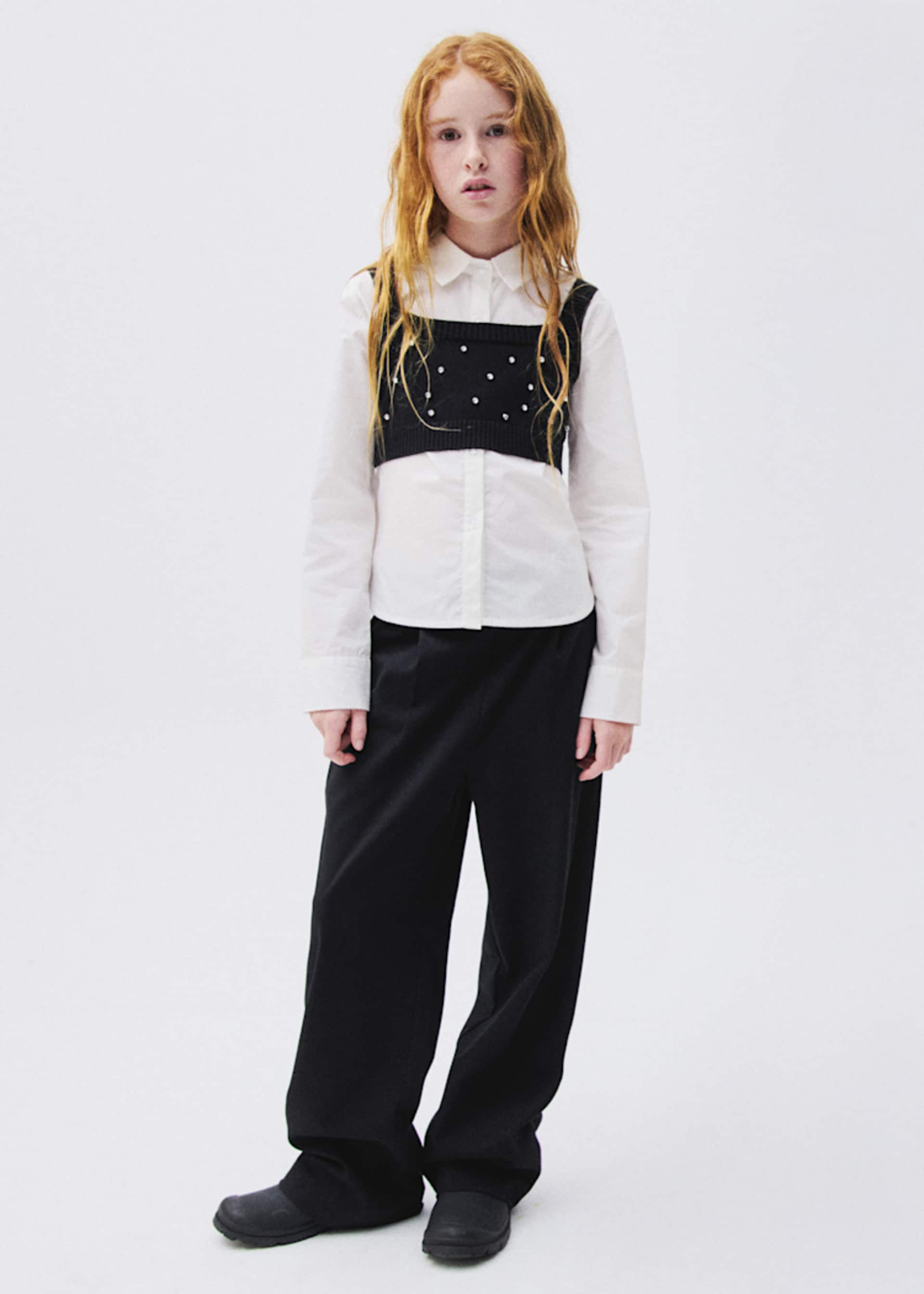 Pantalone pinces ragazza Pantalone pinces ragazza