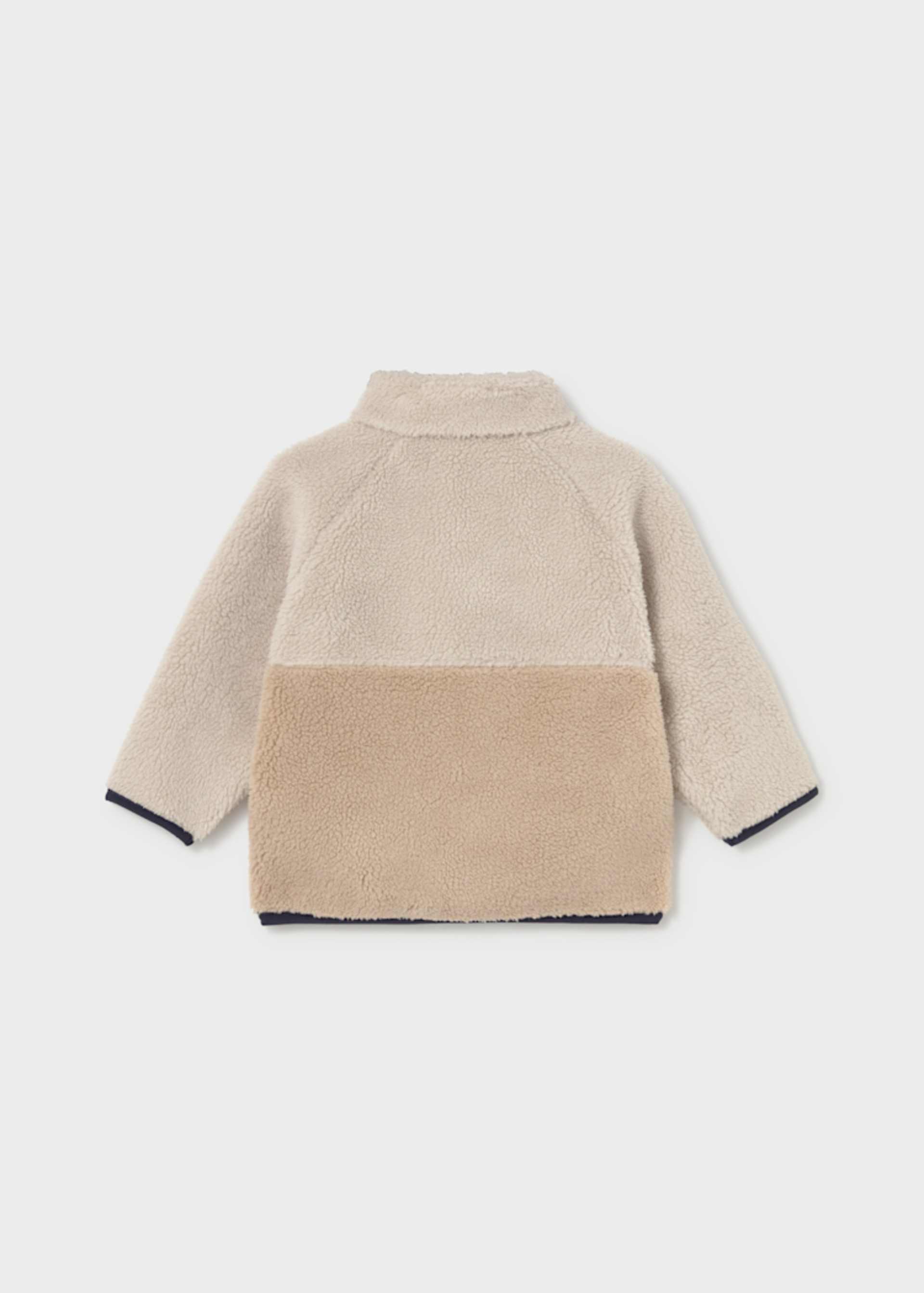 Baby sheepskin zip-up jacket Baby sheepskin zip-up jacket