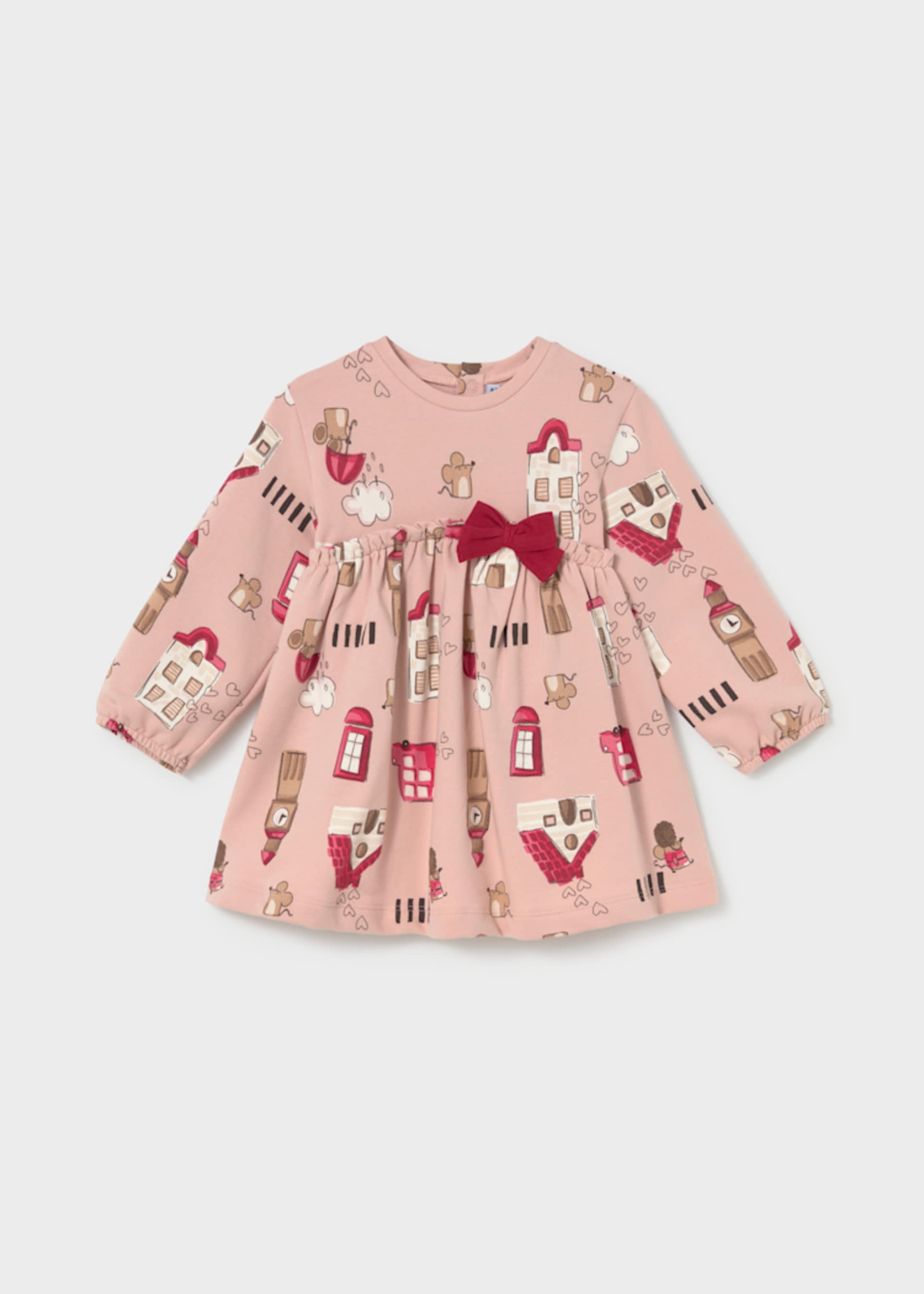 Baby printed bow dress Baby printed bow dress