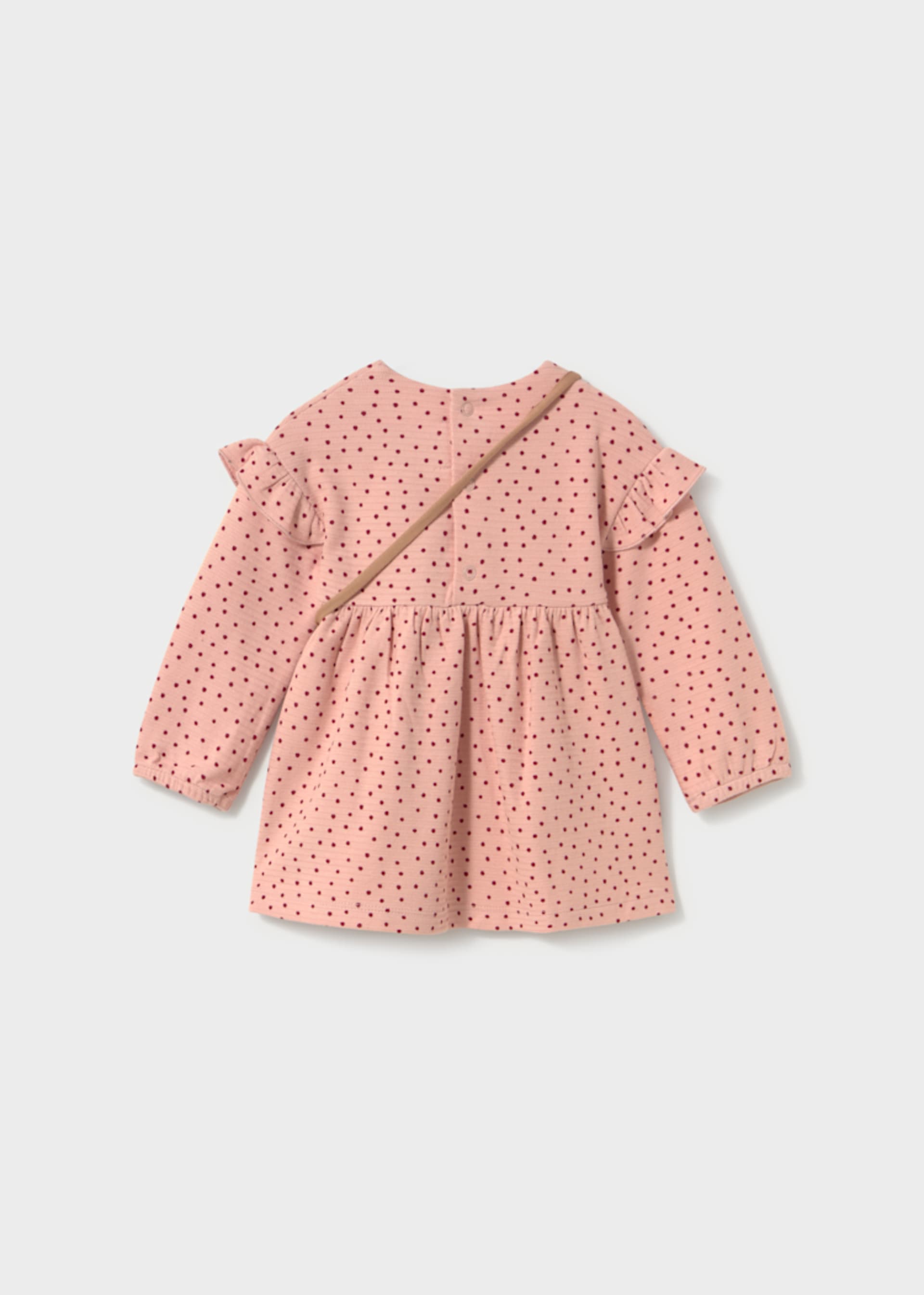 Robe imprimée avec sac bébé