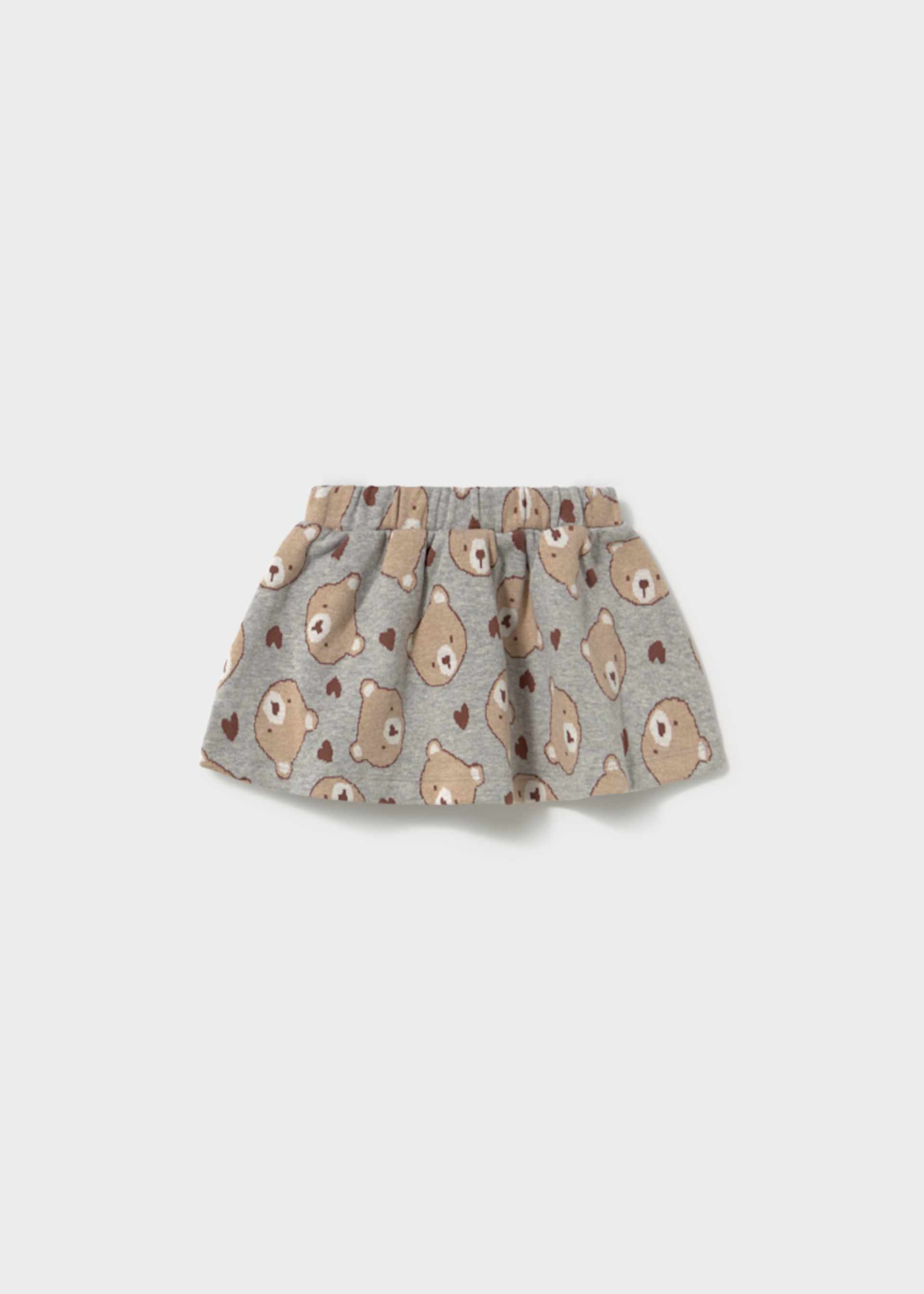 Fusta imprimeu jacquard bebe