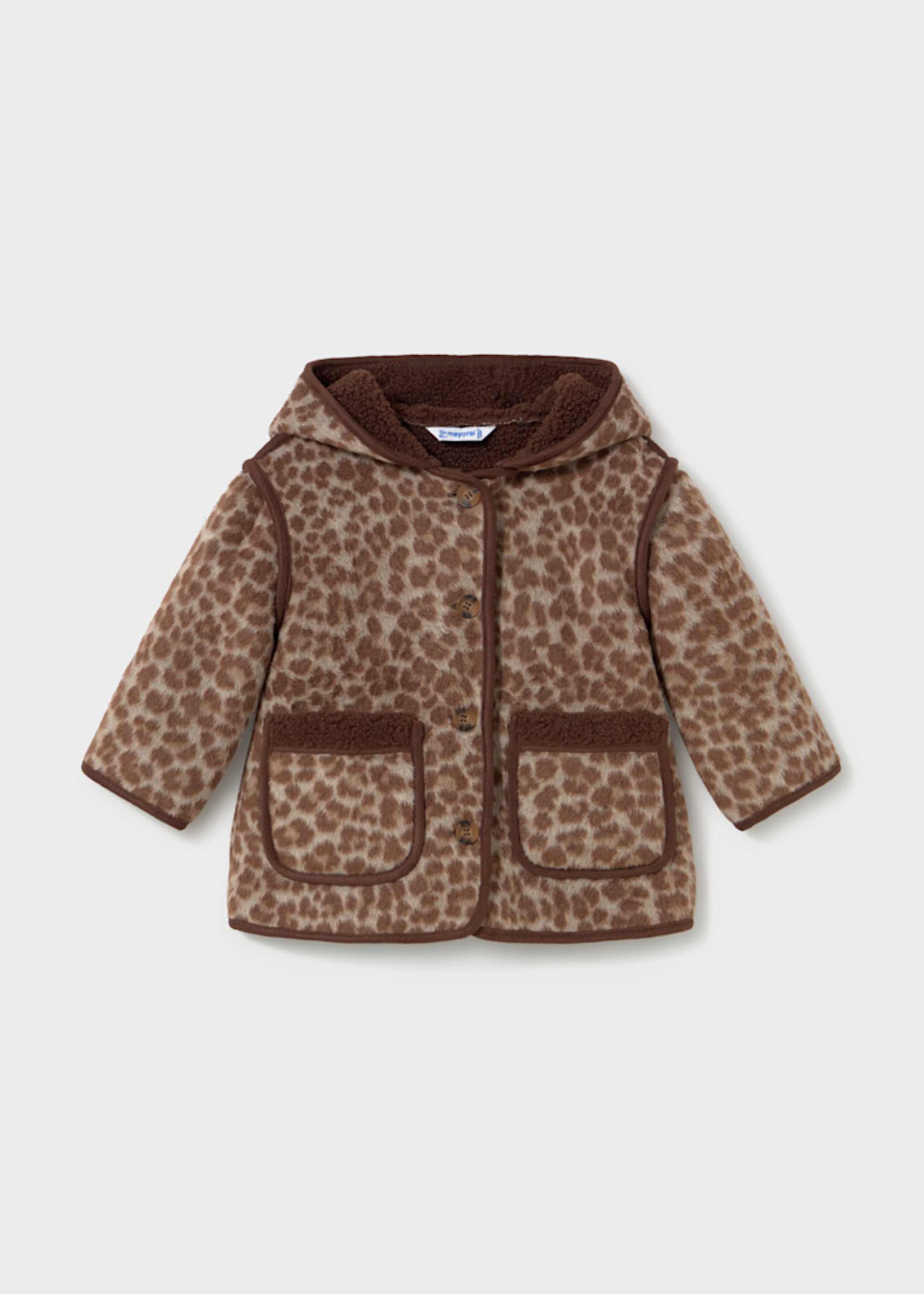 Baby pocketed coat