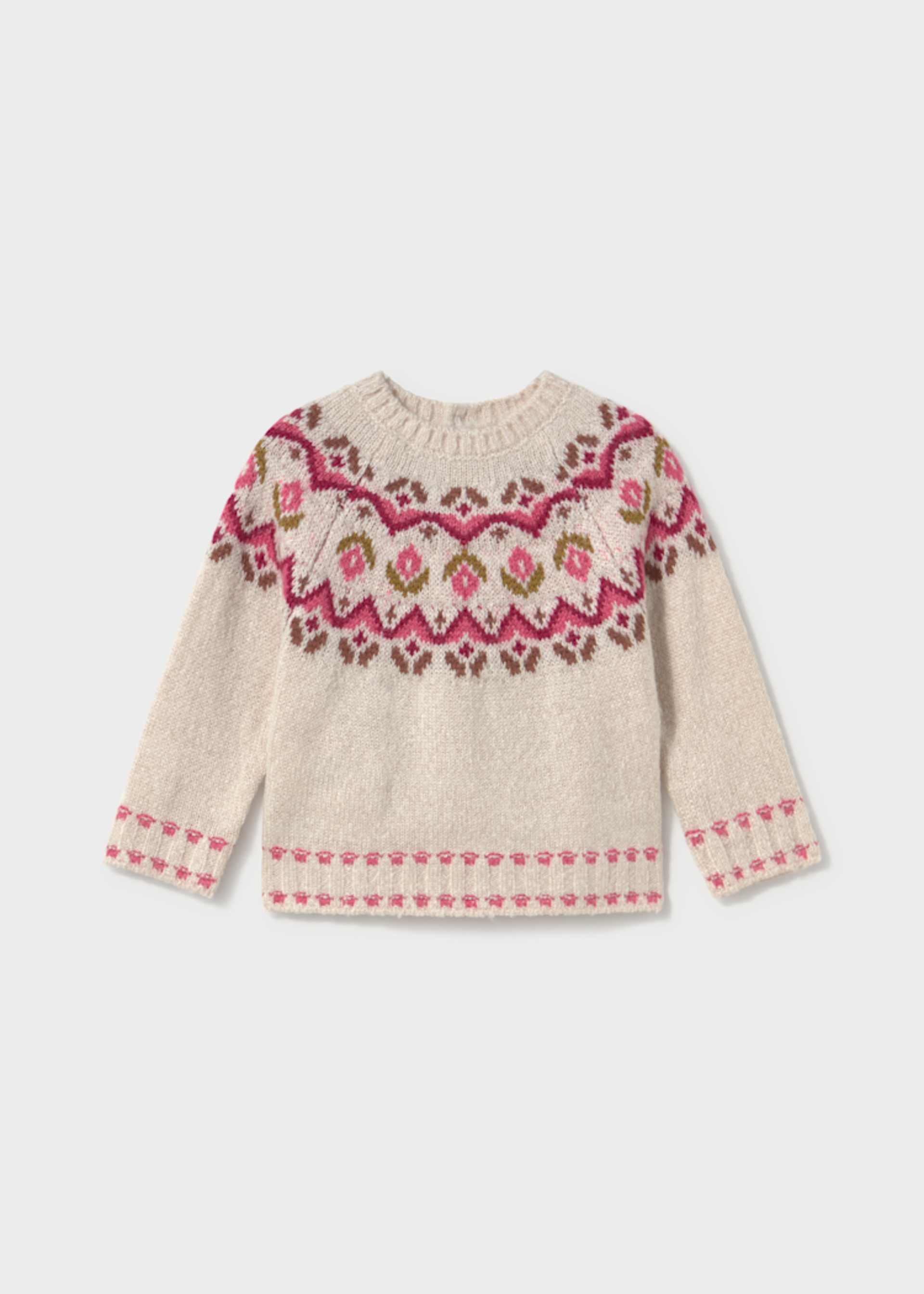 Pull jacquard bébé