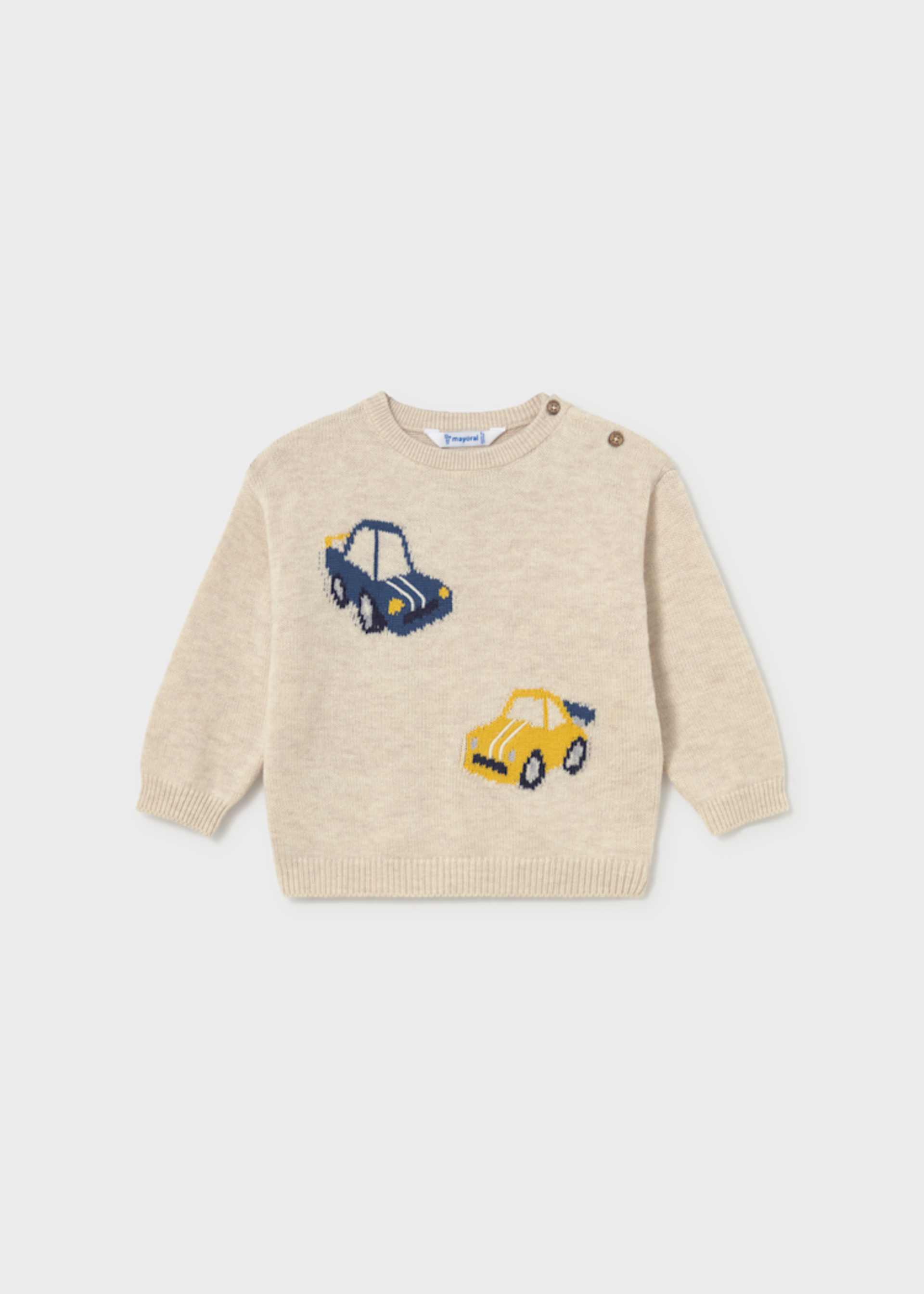 Camisola intarsia bebé