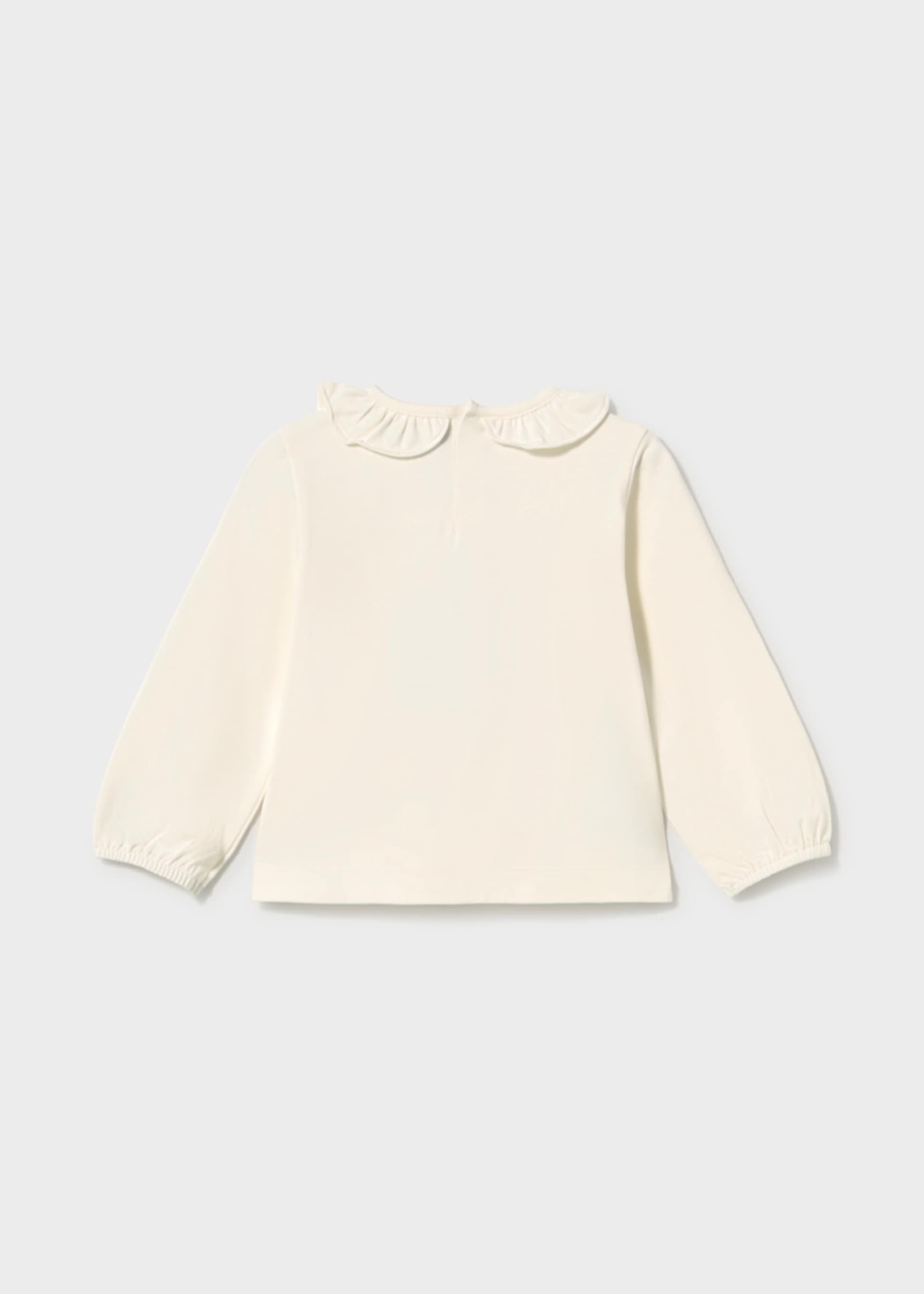 Baby ruffle-neck T-shirt