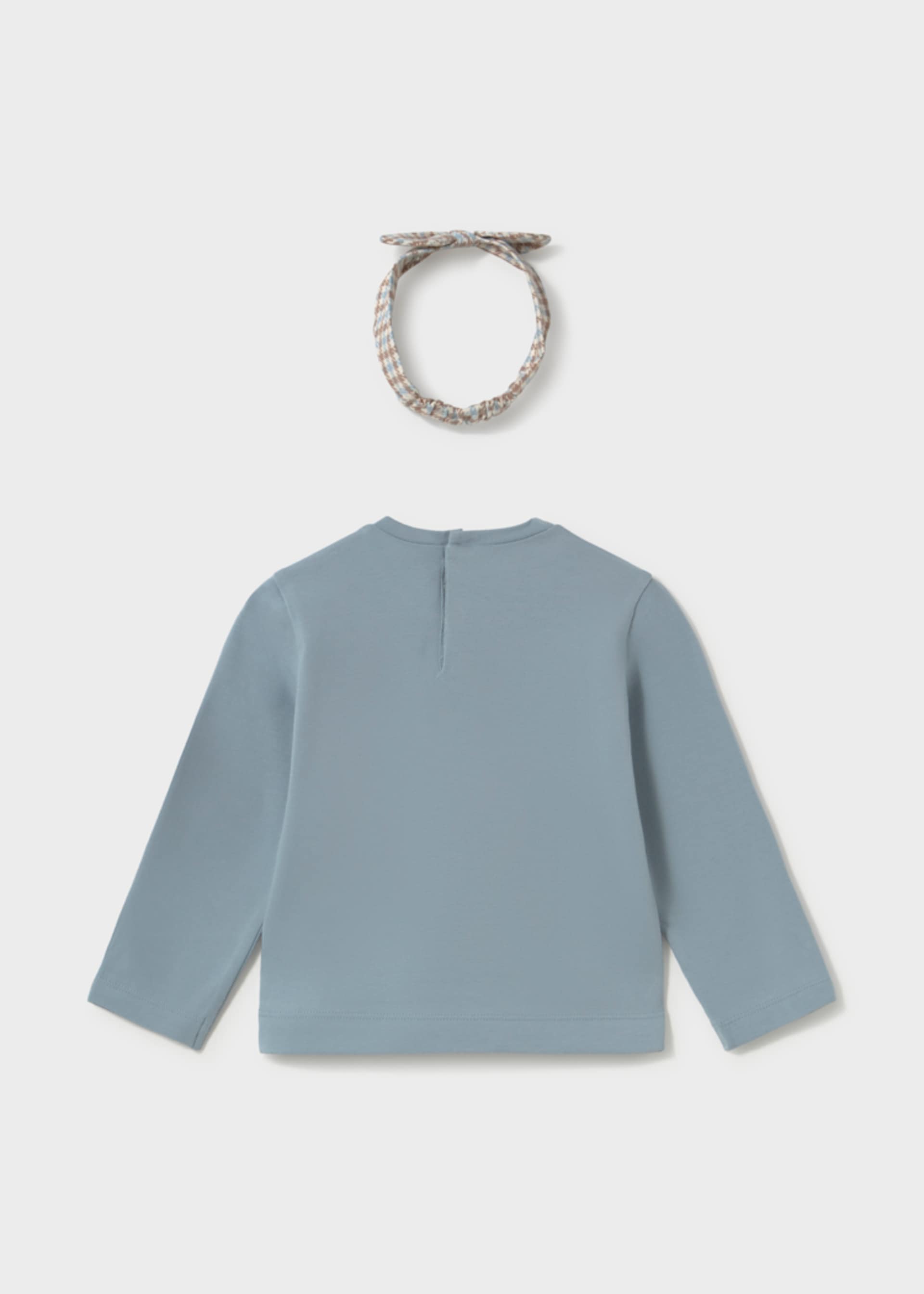 Playera con diadema bebé