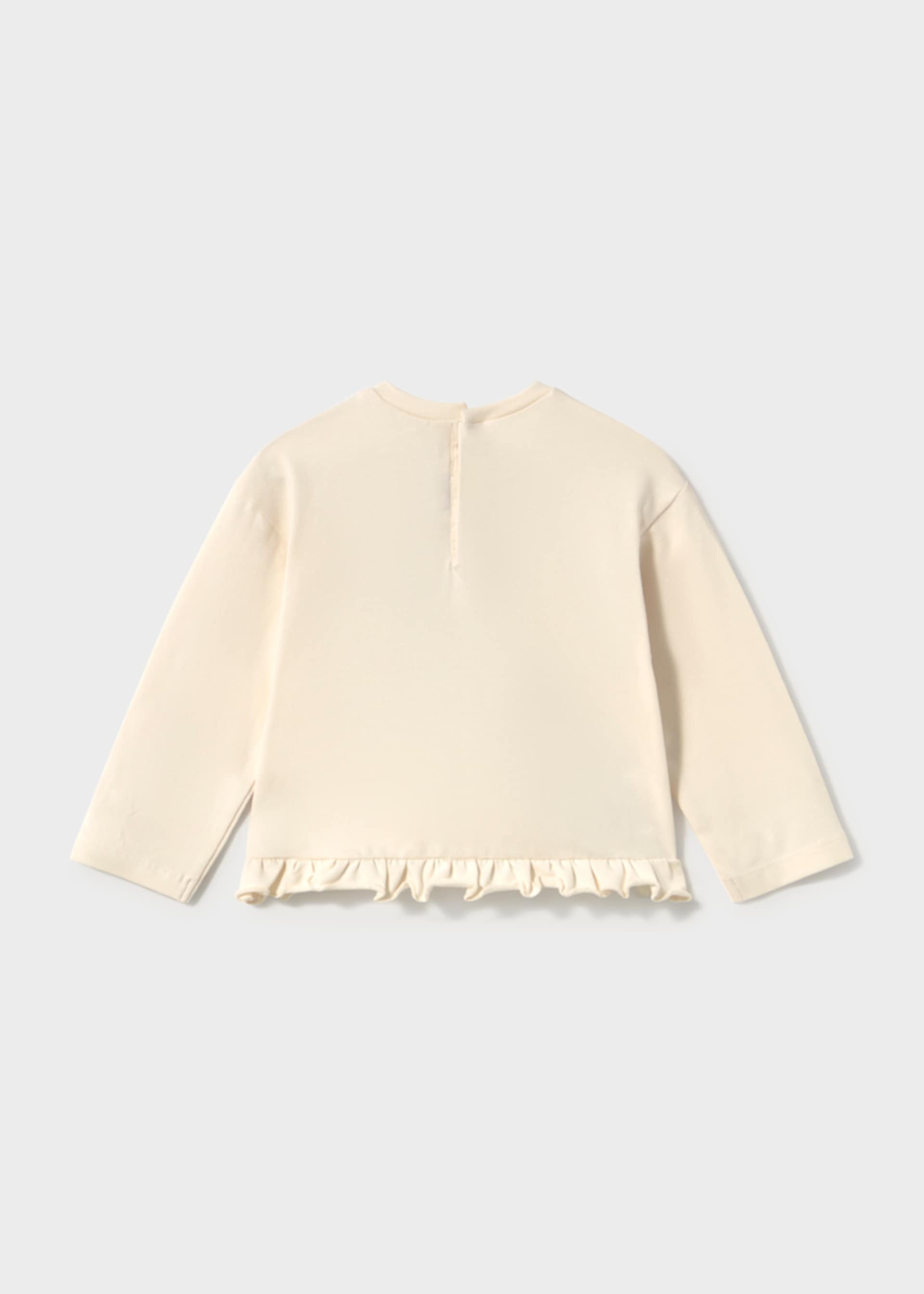 Camiseta interactiva volantes bebé