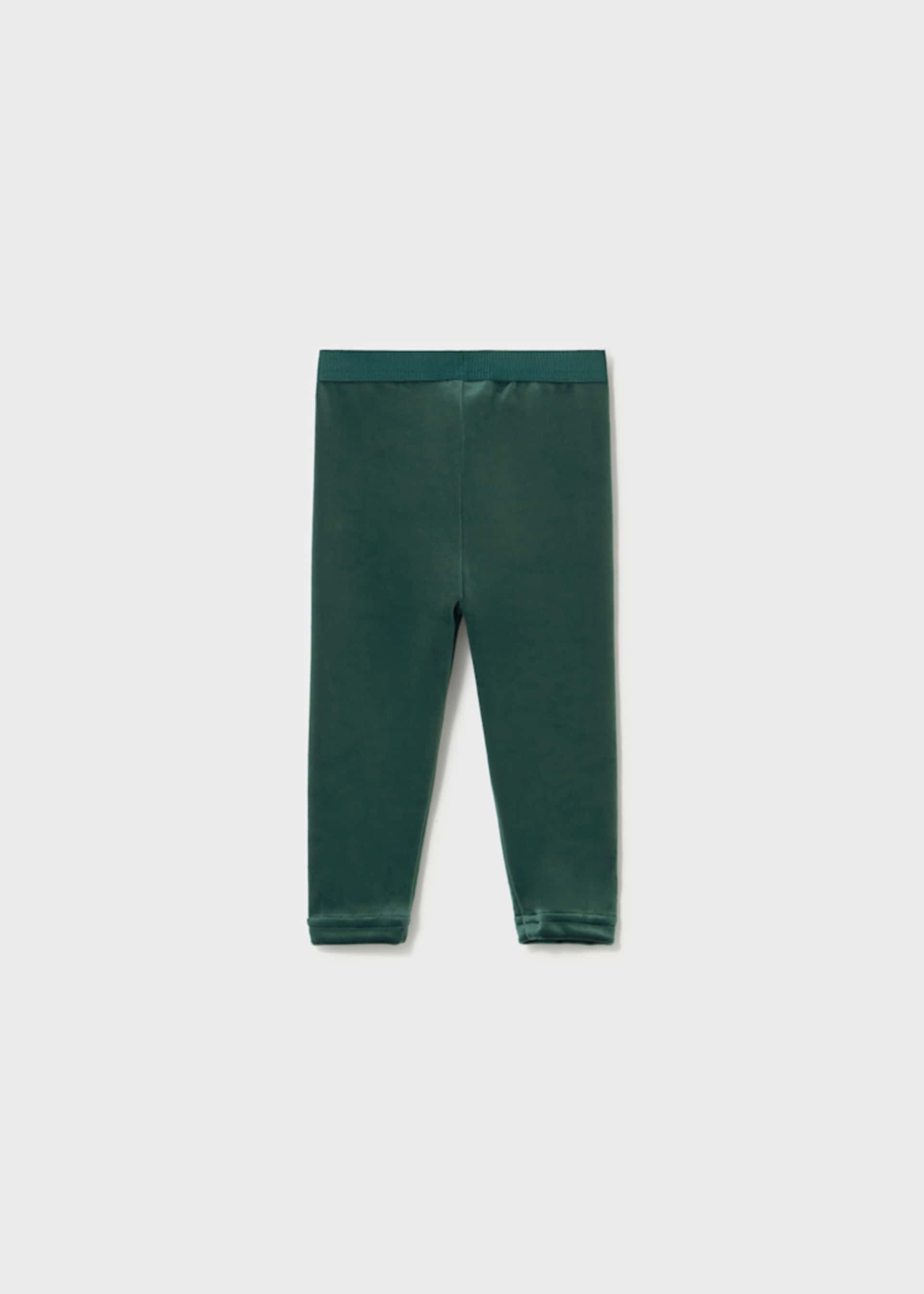 Samt-Leggings basic Baby