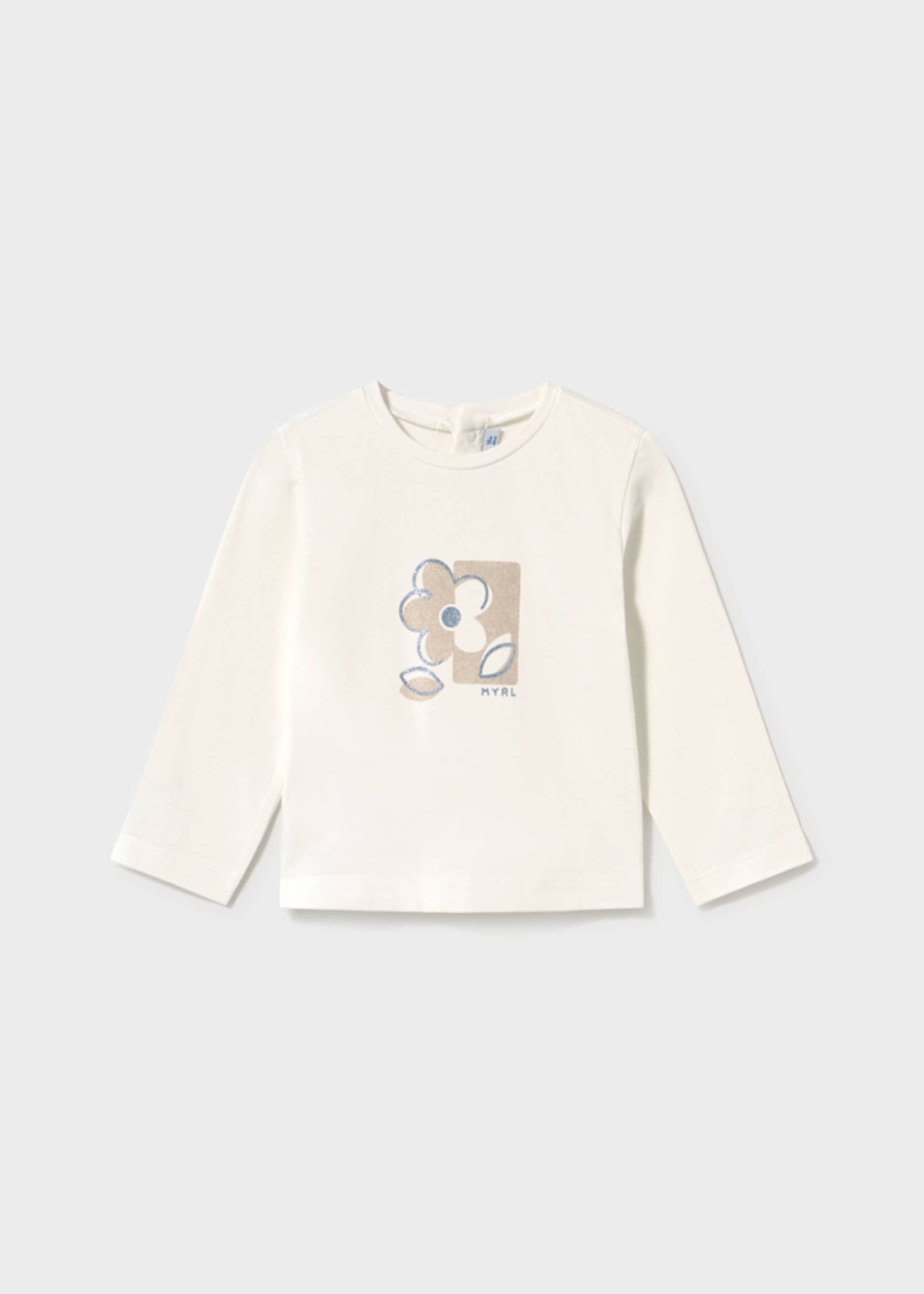 Maglietta basica serigrafia bimba