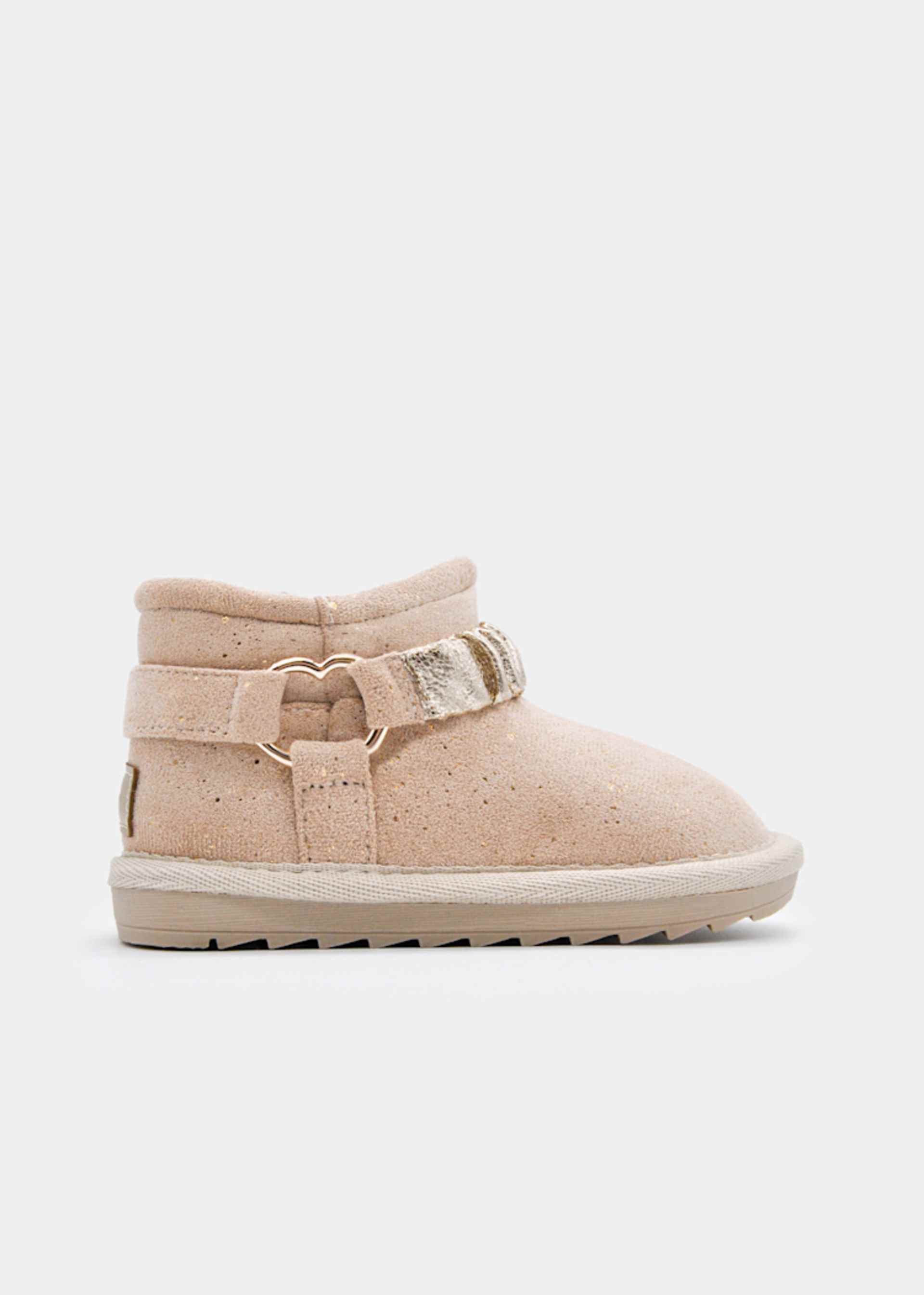 Baby buckled ankle boots
