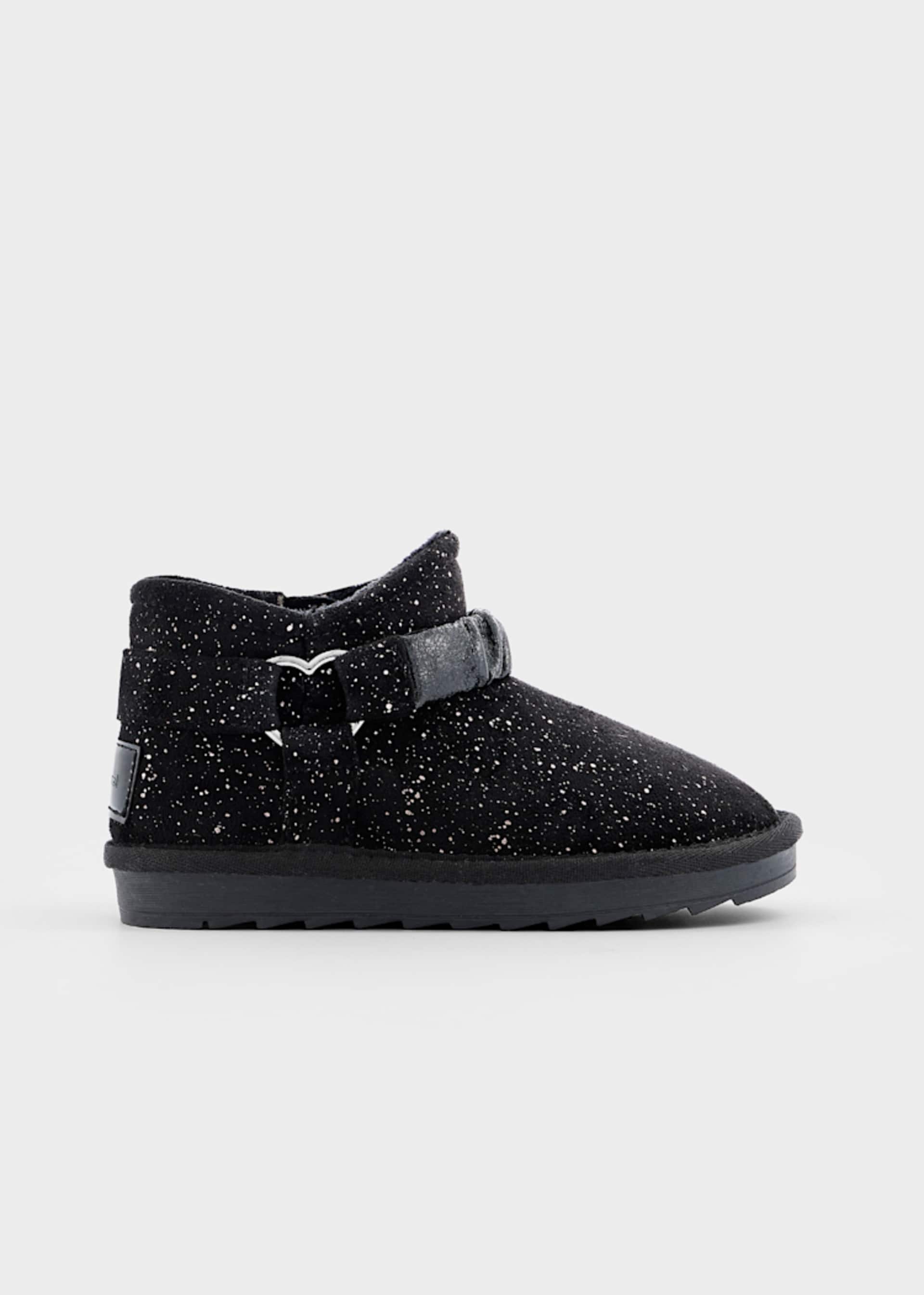 Baby buckled ankle boots