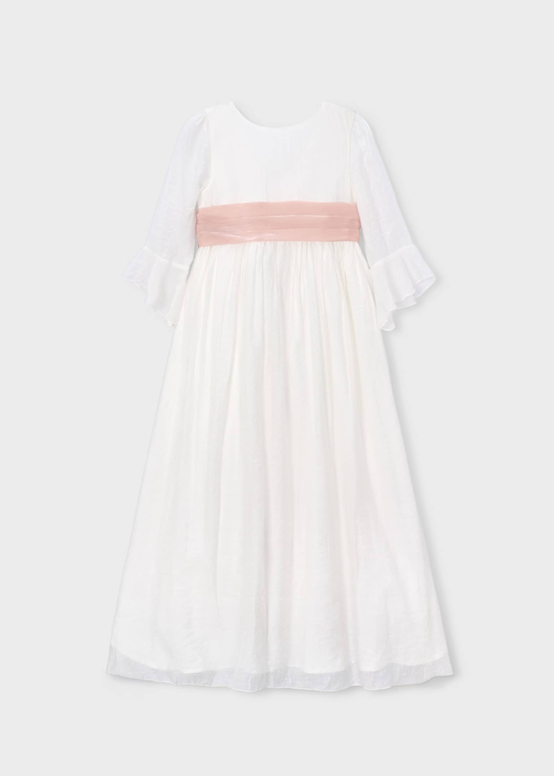 Vestido Comunión plumeti niña Vestido Comunión plumeti niña
