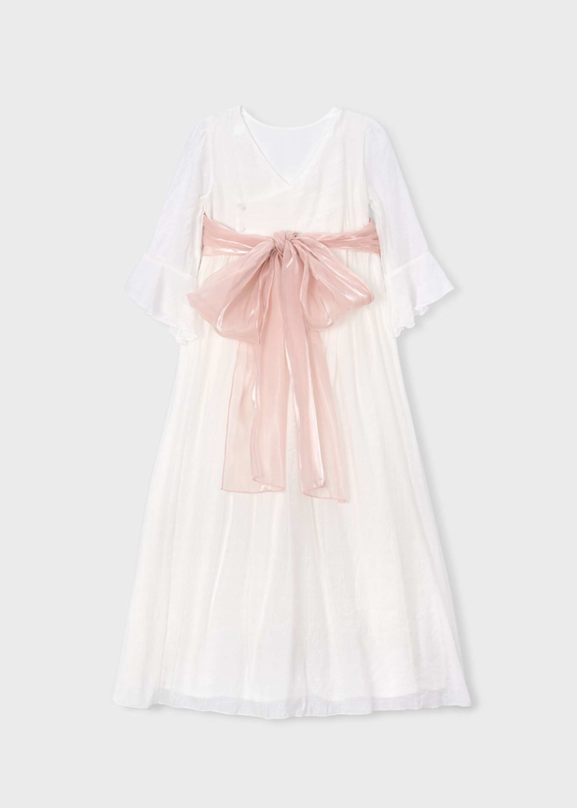 Vestido Comunión plumeti niña Vestido Comunión plumeti niña