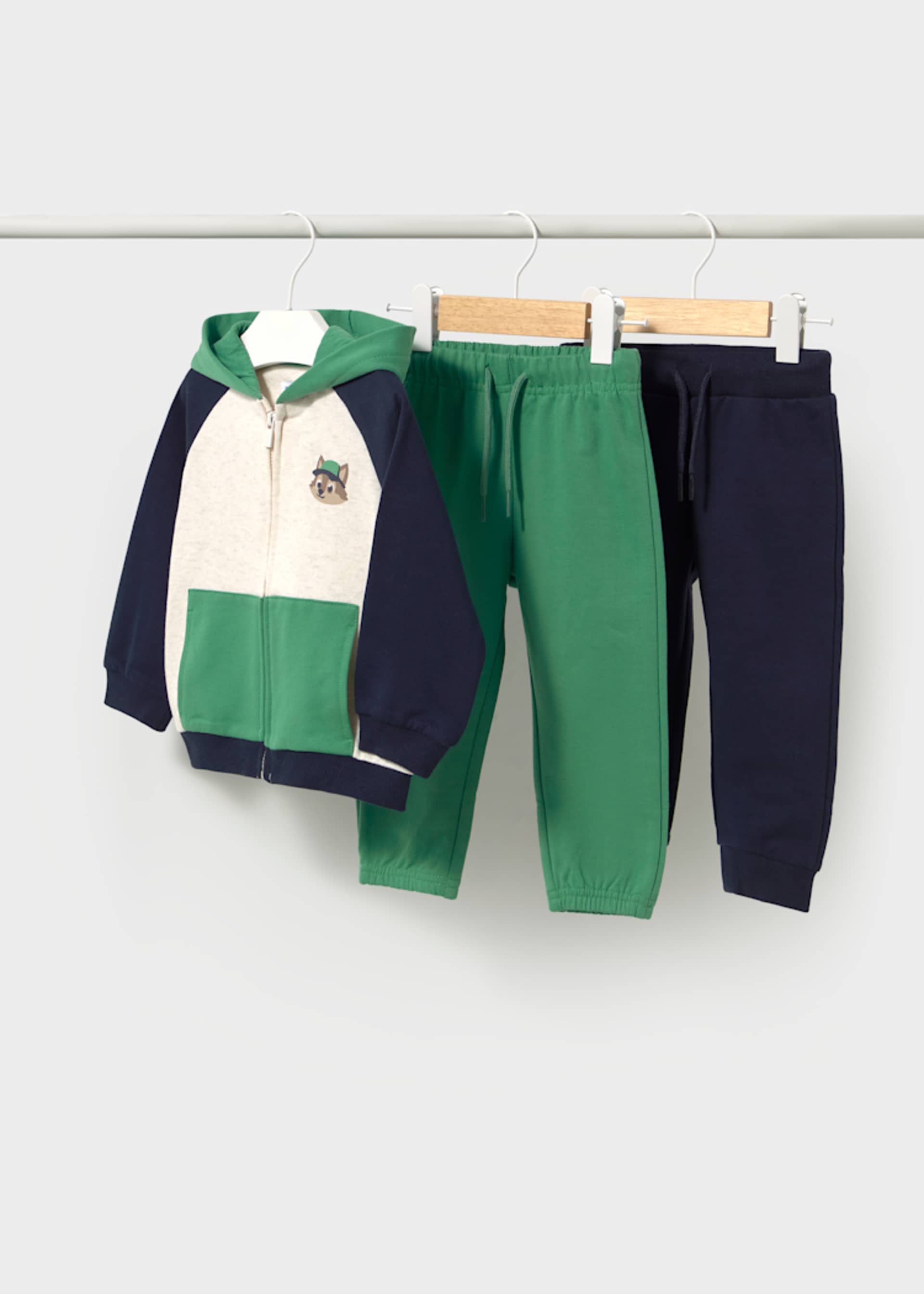 Tuta 2 pantaloni basici bimbo Tuta 2 pantaloni basici bimbo